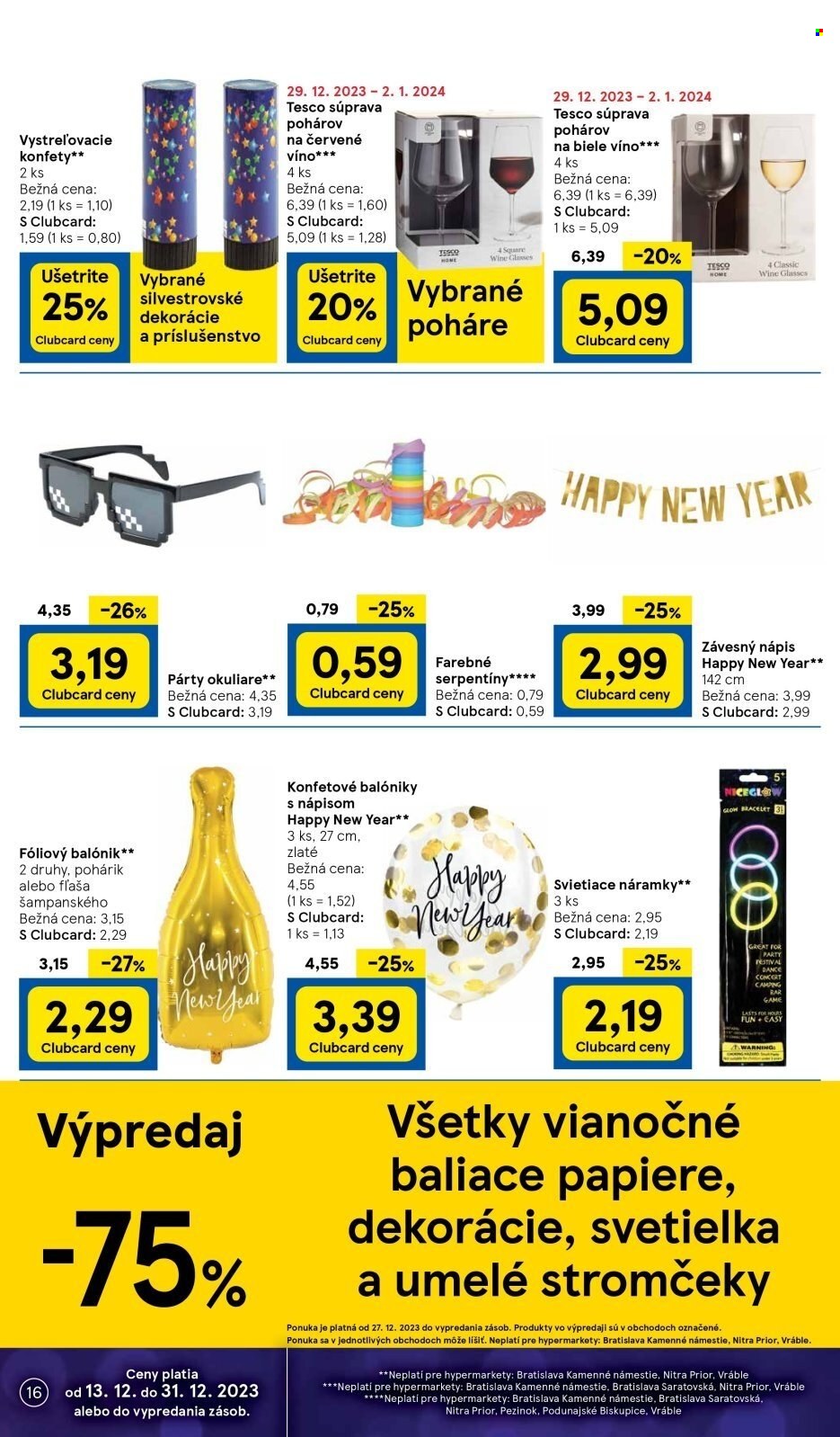 Leták TESCO - 28.12.2023 - 2.1.2024. Strana 16