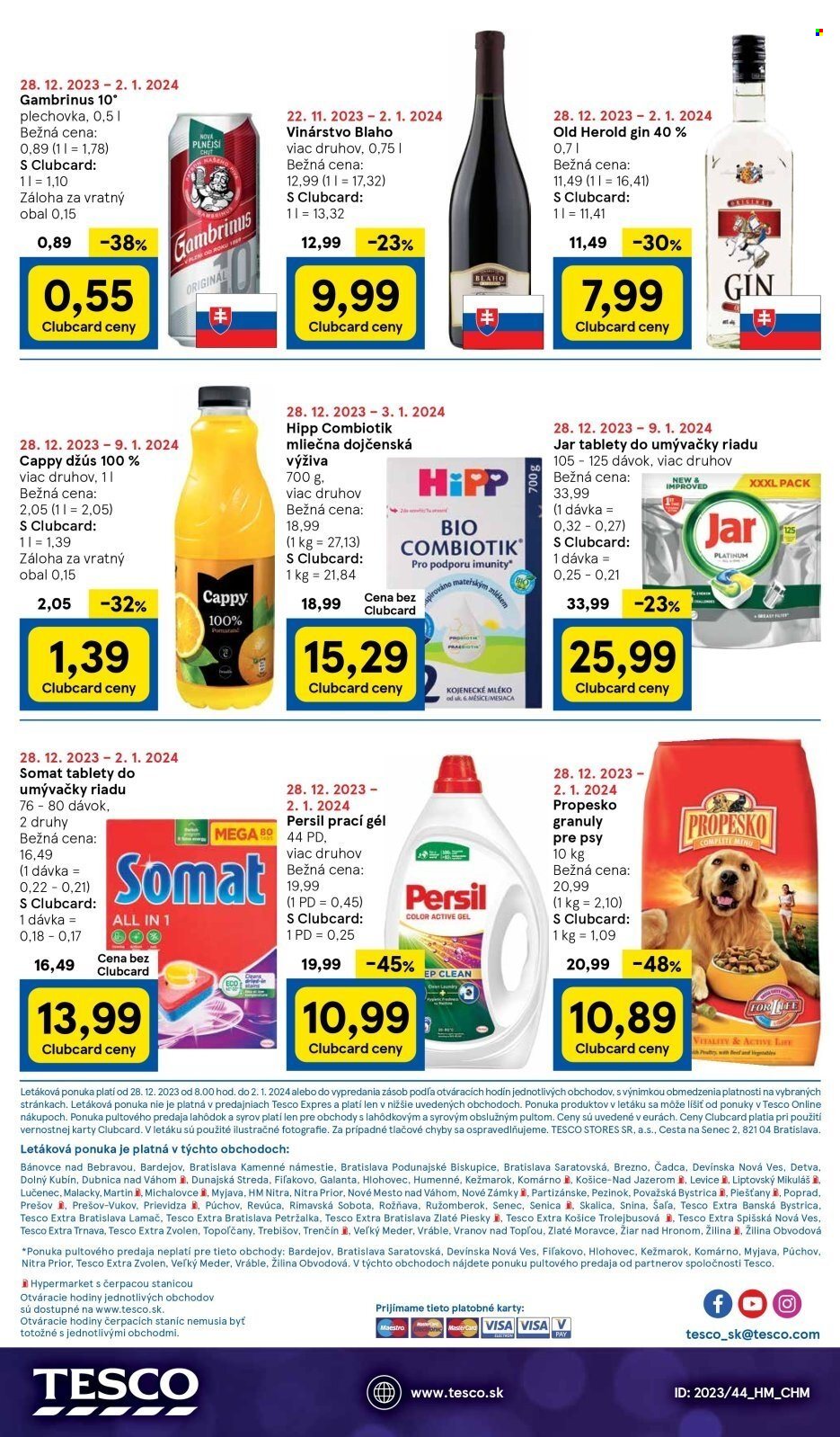 Leták TESCO - 28.12.2023 - 2.1.2024. Strana 20