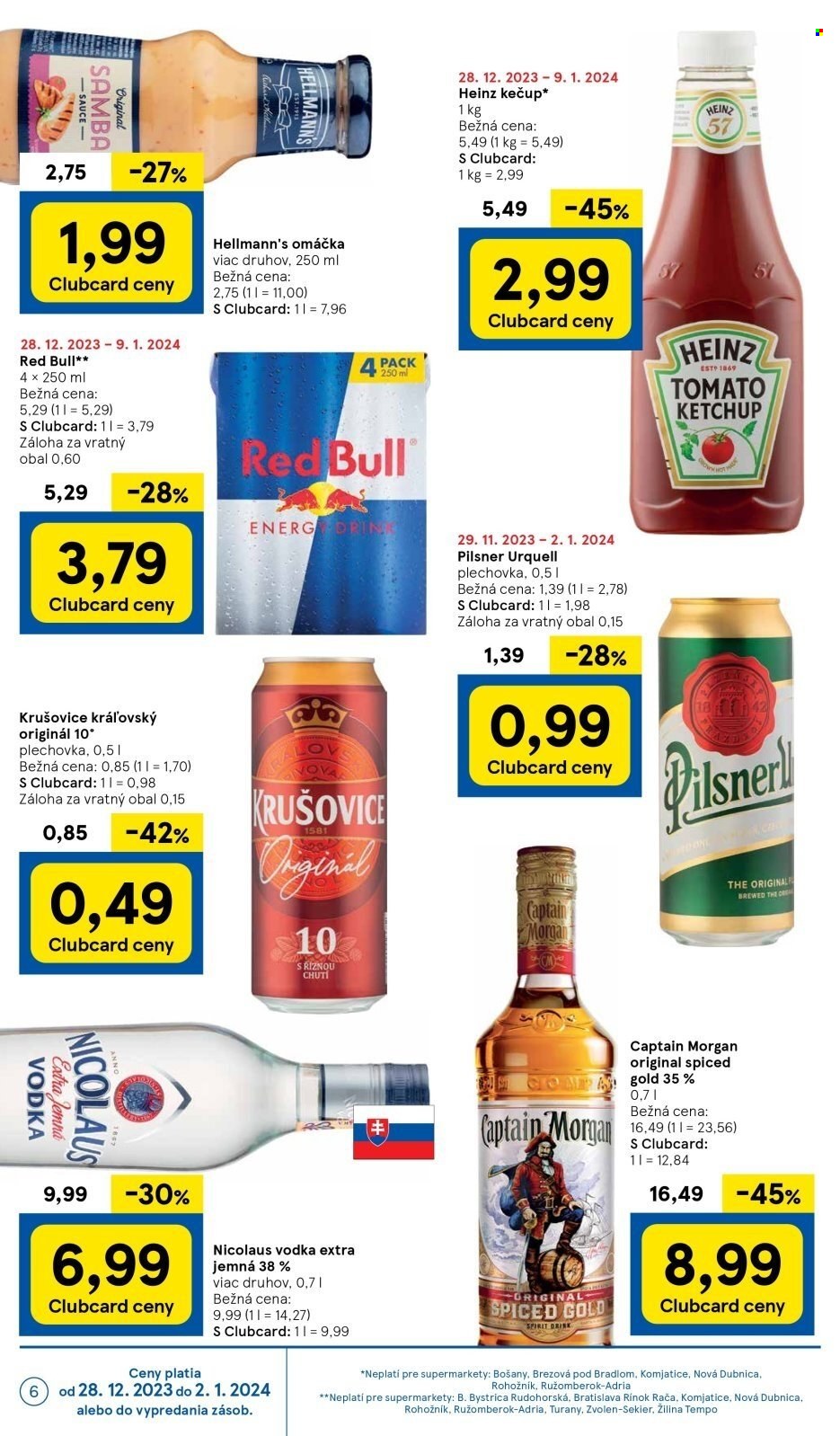 Leták TESCO supermarket - 28.12.2023 - 2.1.2024. Strana 6