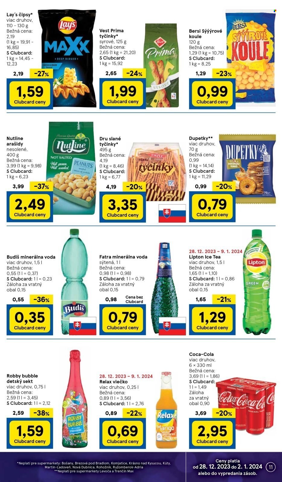 Leták TESCO supermarket - 28.12.2023 - 2.1.2024. Strana 11
