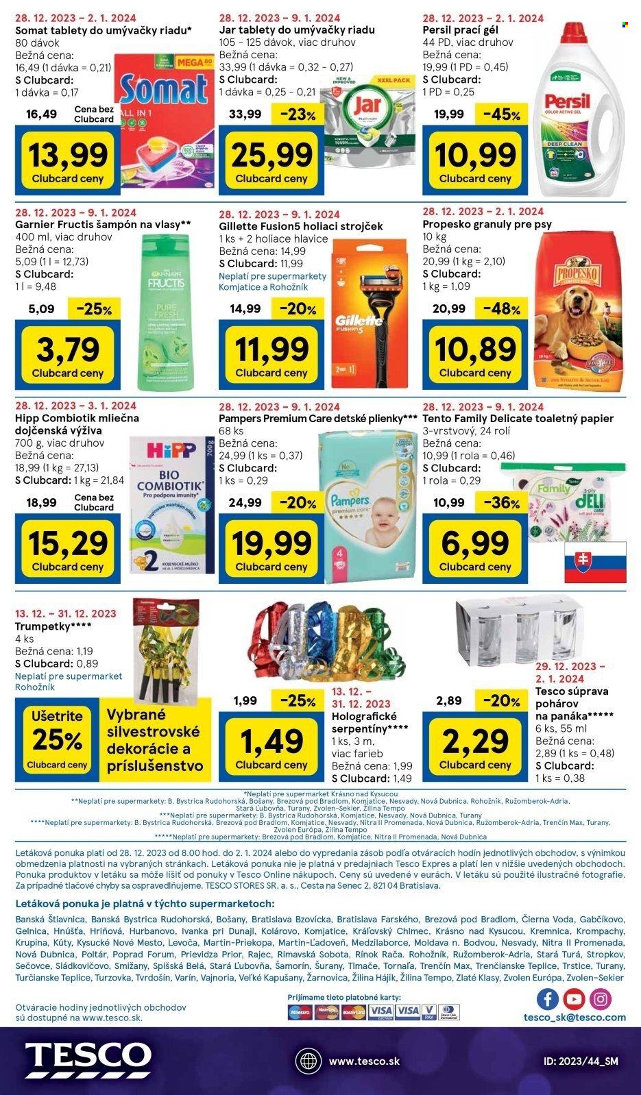 Leták TESCO supermarket - 28.12.2023 - 2.1.2024. Strana 13