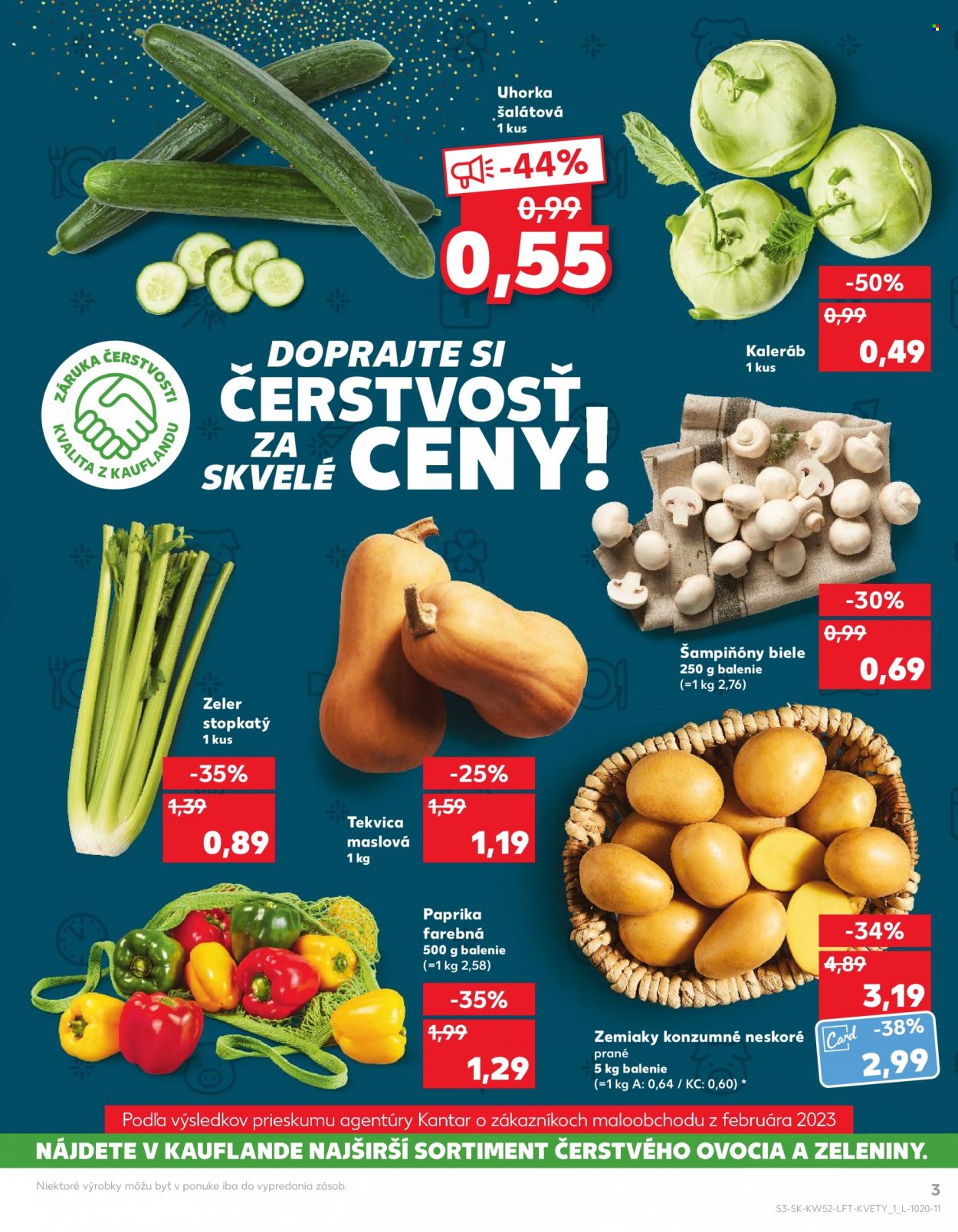 Leták Kaufland - 28.12.2023 - 3.1.2024. Strana 3