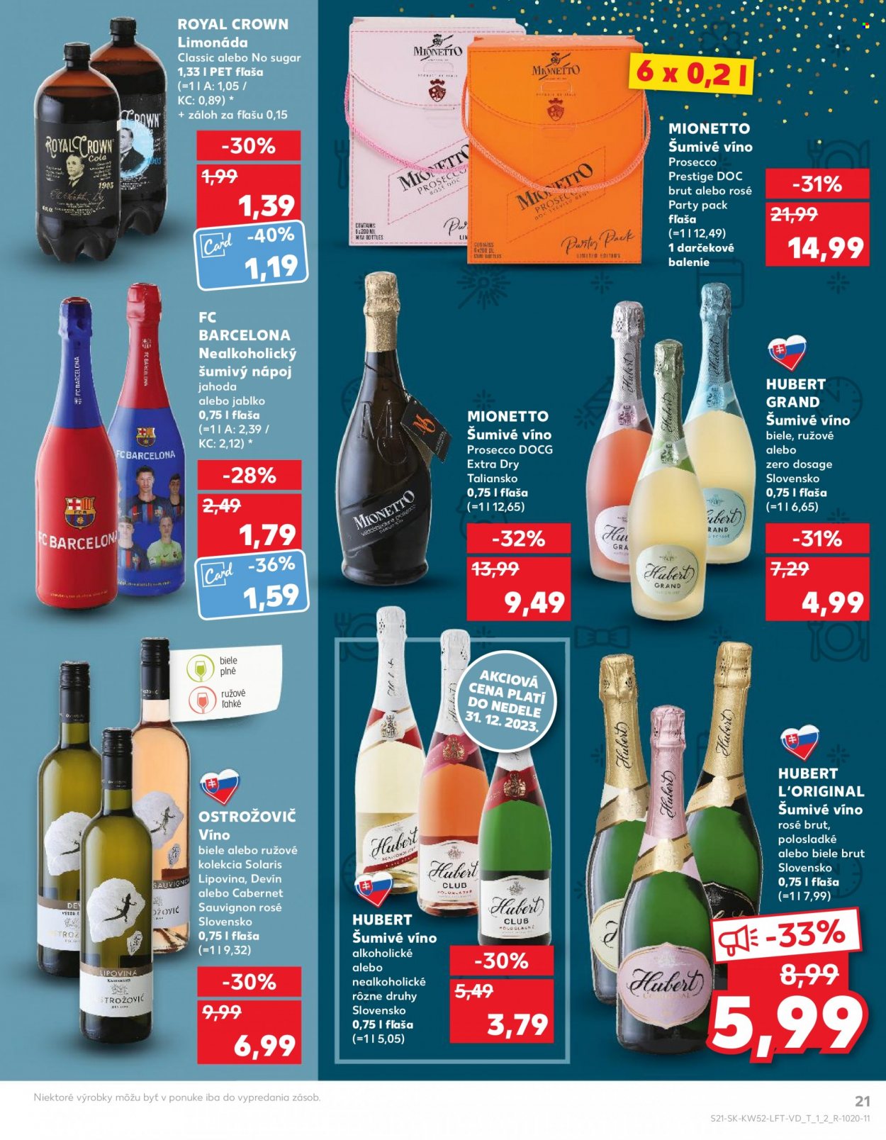 Leták Kaufland - 28.12.2023 - 3.1.2024. Strana 21