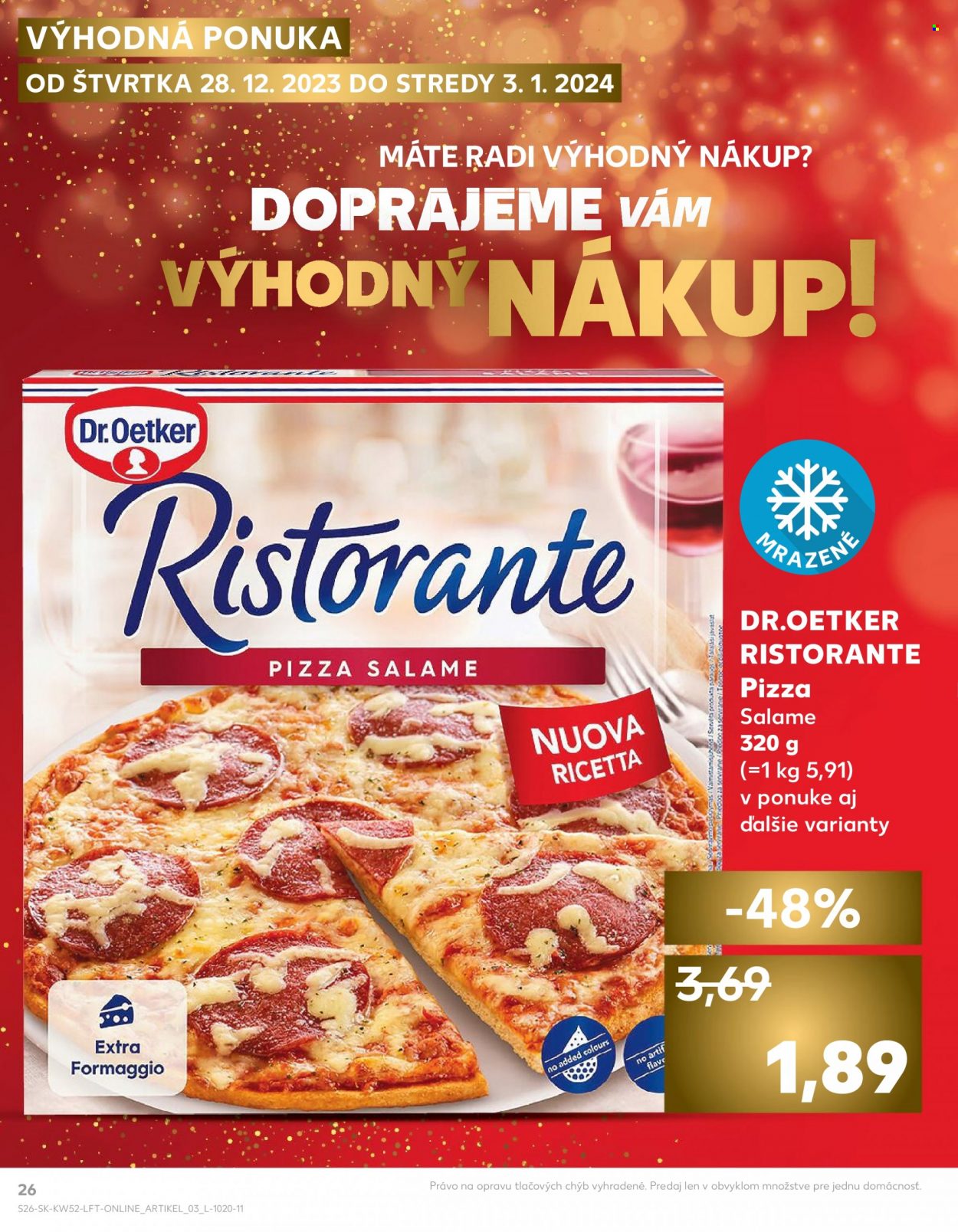 Leták Kaufland - 28.12.2023 - 3.1.2024. Strana 26