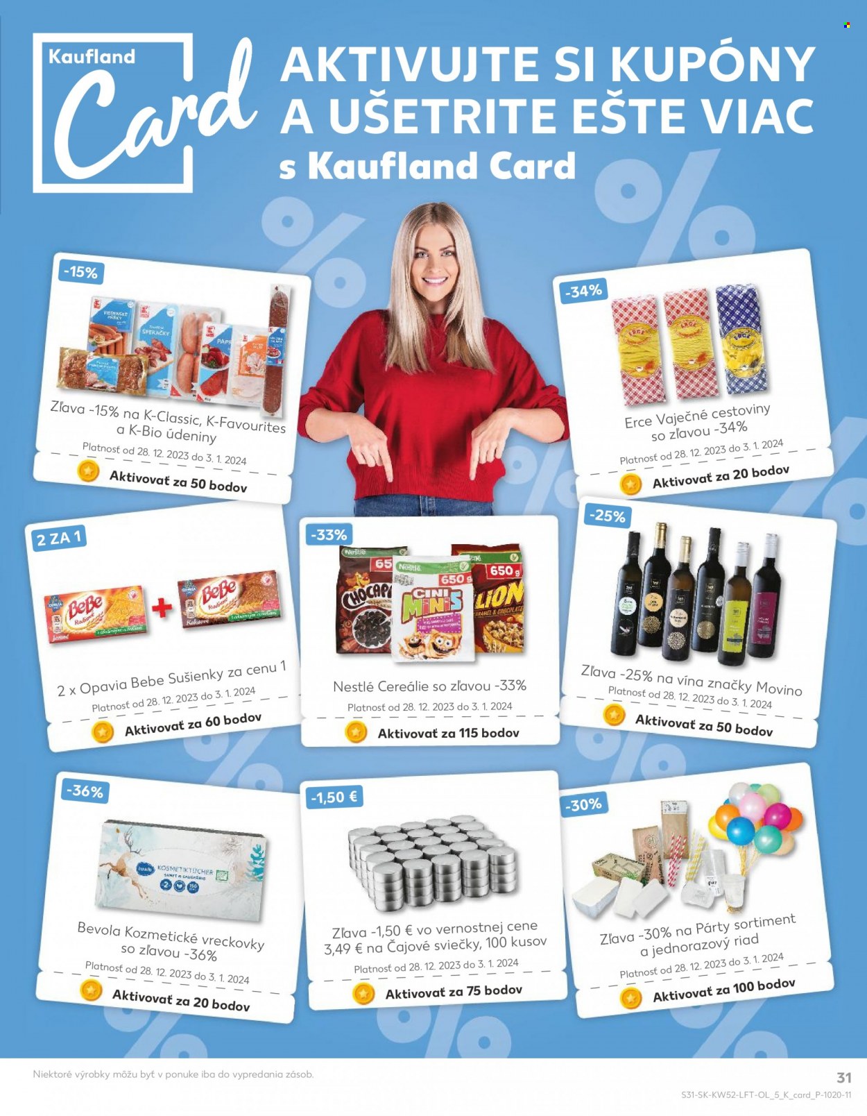 Leták Kaufland - 28.12.2023 - 3.1.2024. Strana 31