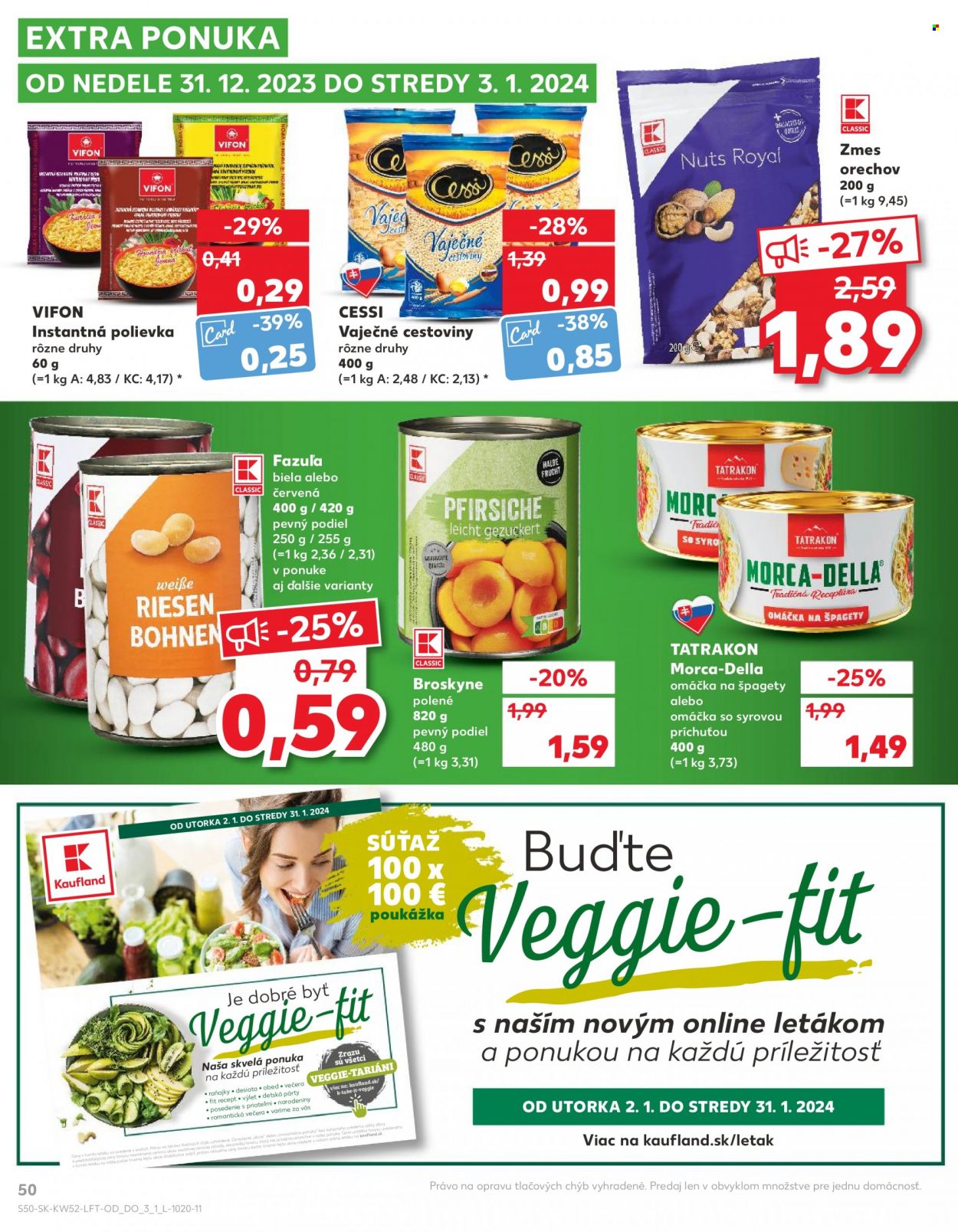 Leták Kaufland - 28.12.2023 - 3.1.2024. Strana 50