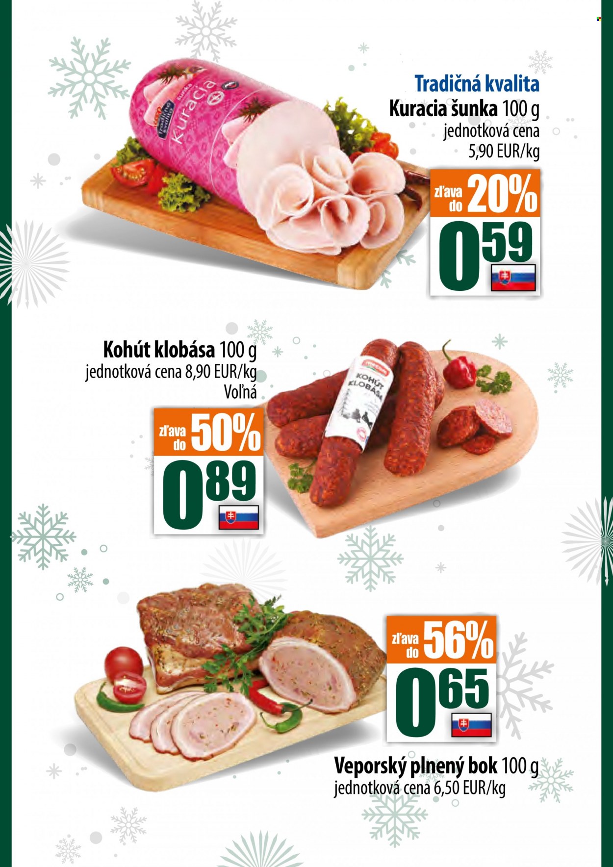 Leták COOP Jednota - 28.12.2023 - 3.1.2024. Strana 3