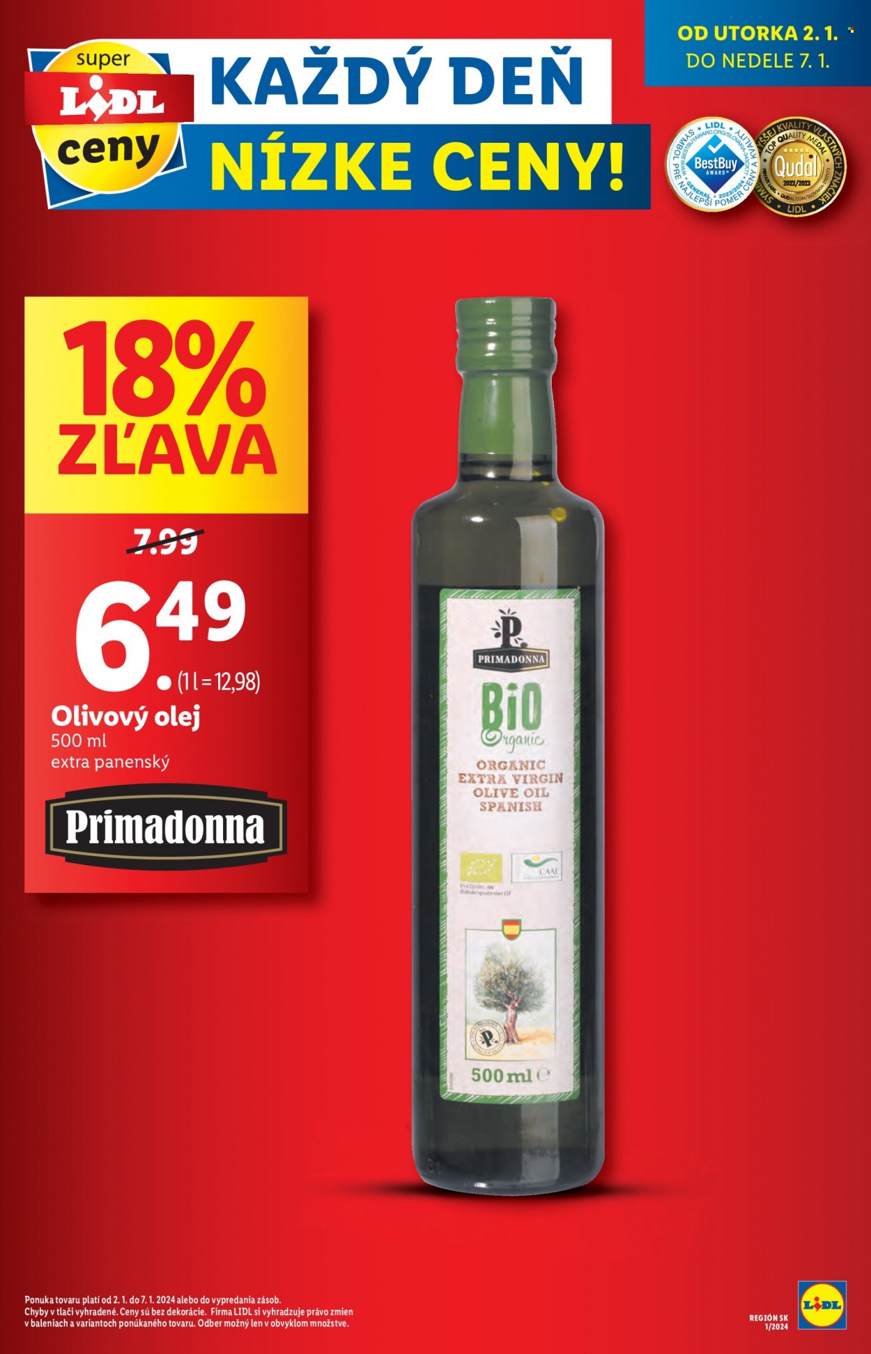 Leták Lidl - 2.1.2024 - 7.1.2024. Strana 7