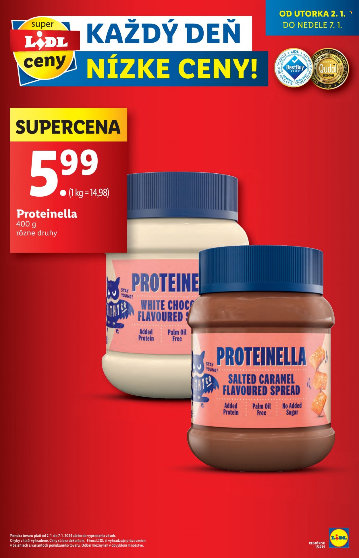 Leták Lidl - 2.1.2024 - 7.1.2024. Strana 8