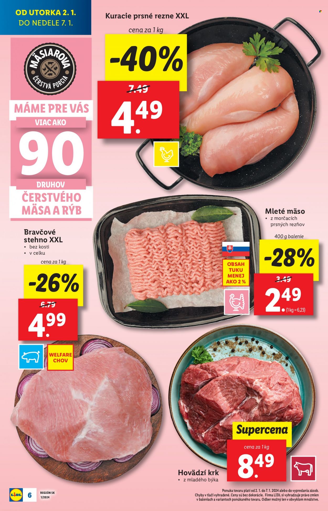 Leták Lidl - 2.1.2024 - 7.1.2024. Strana 12