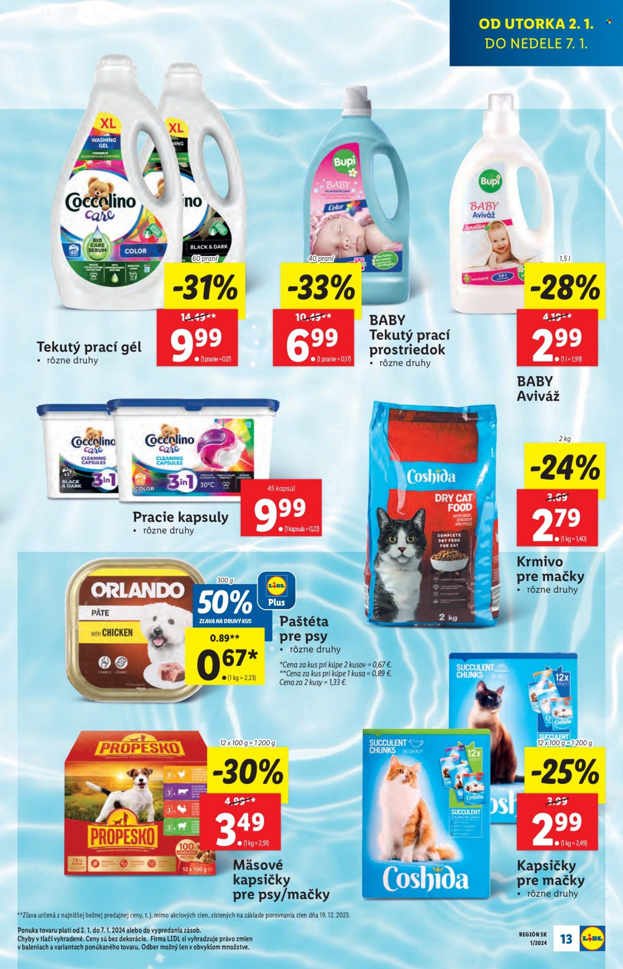 Leták Lidl - 2.1.2024 - 7.1.2024. Strana 20