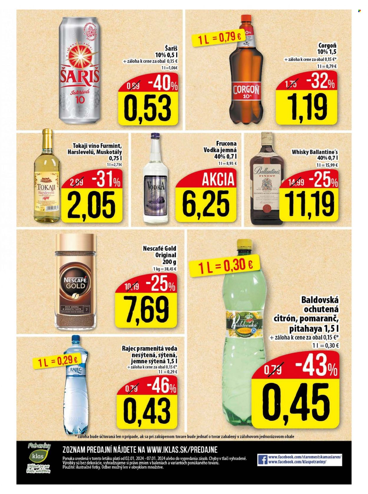 Leták Klas - 2.1.2024 - 7.1.2024. Strana 6