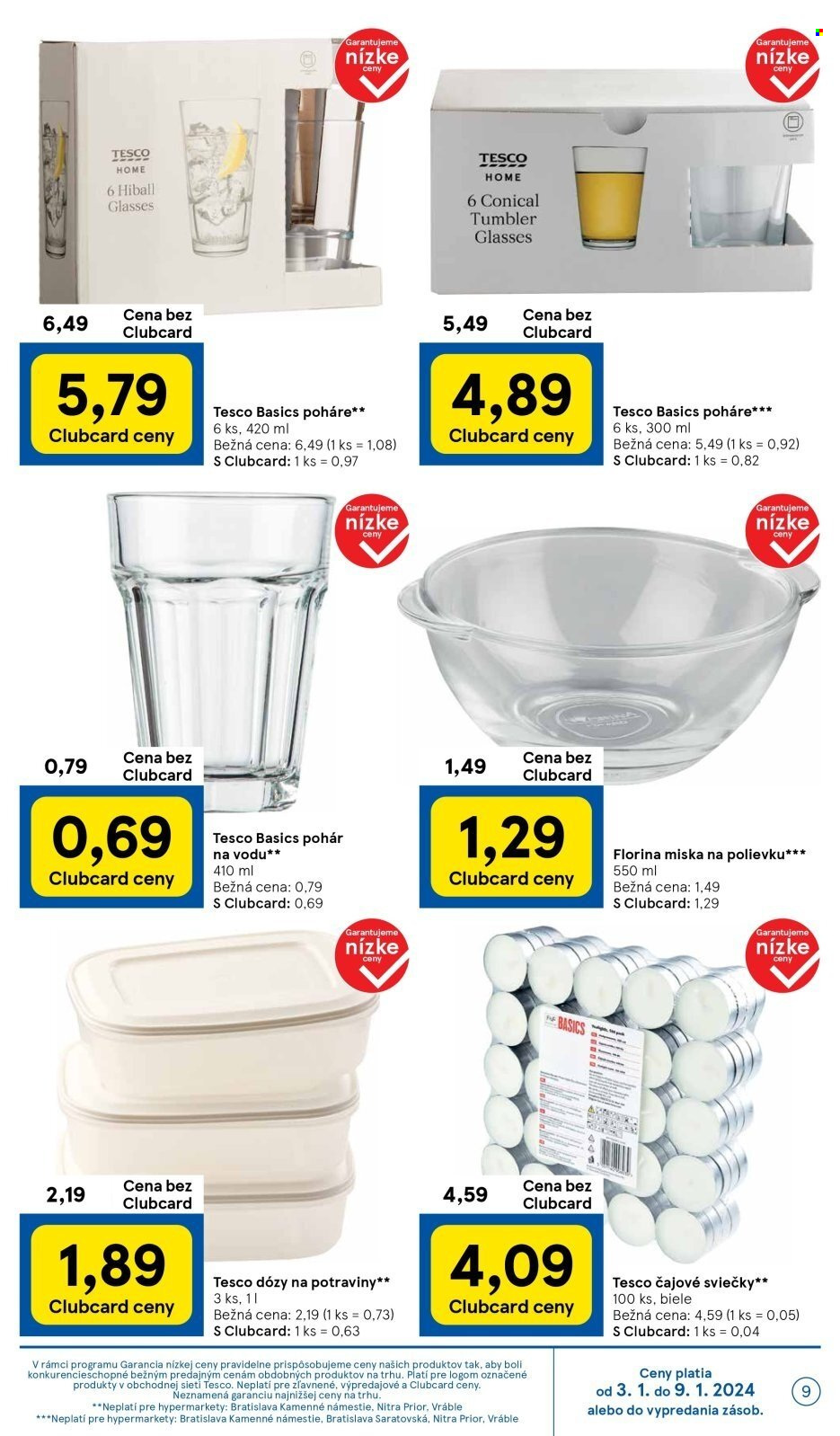 Leták TESCO - 3.1.2024 - 9.1.2024. Strana 9