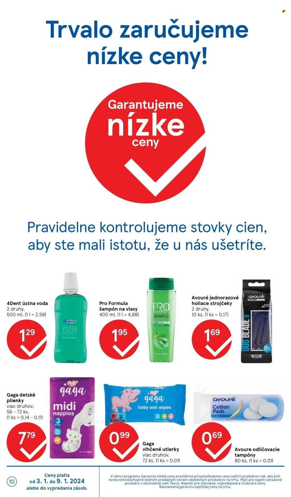 Leták TESCO - 3.1.2024 - 9.1.2024. Strana 10