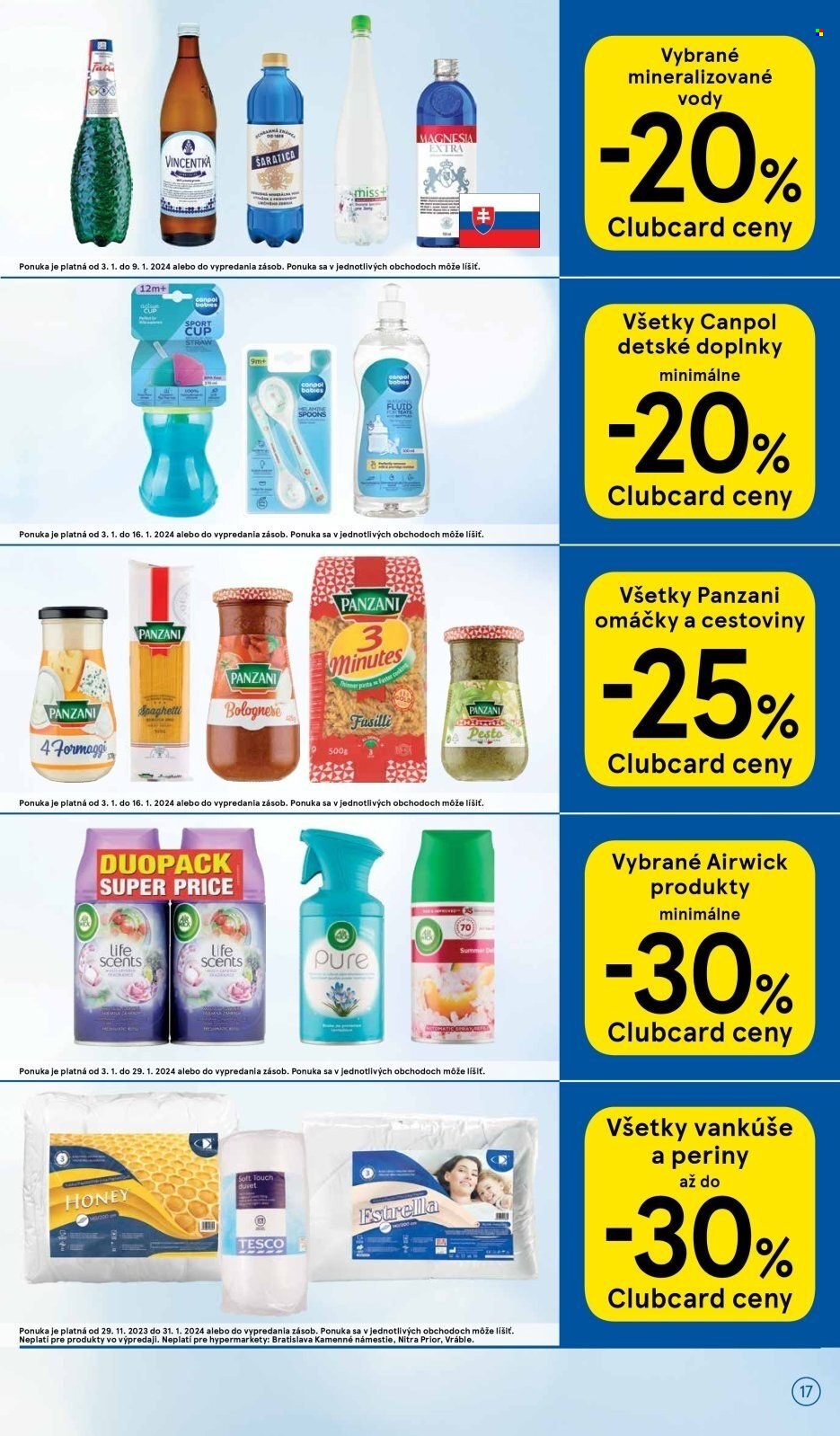 Leták TESCO - 3.1.2024 - 9.1.2024. Strana 17