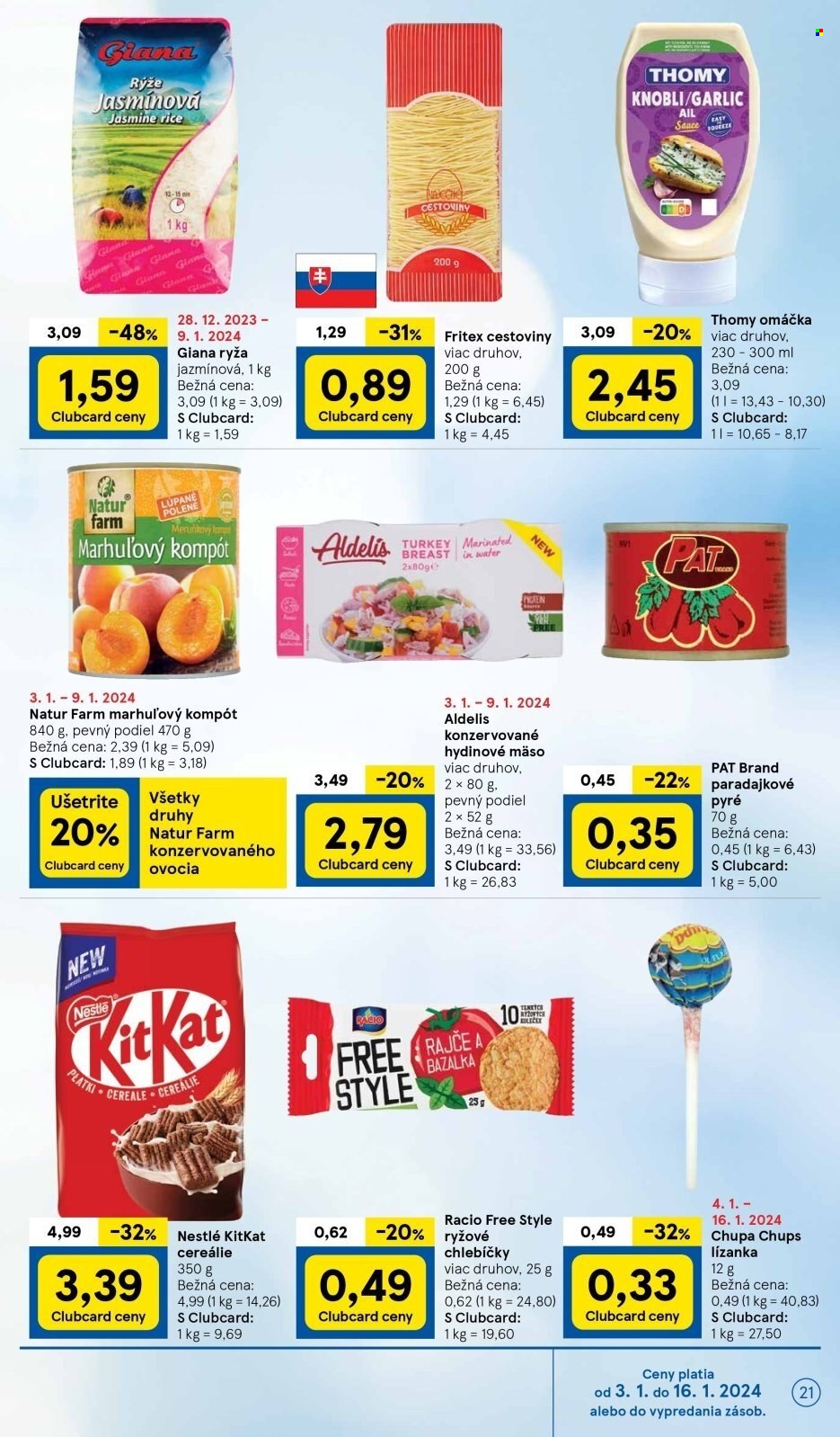 Leták TESCO - 3.1.2024 - 9.1.2024. Strana 21