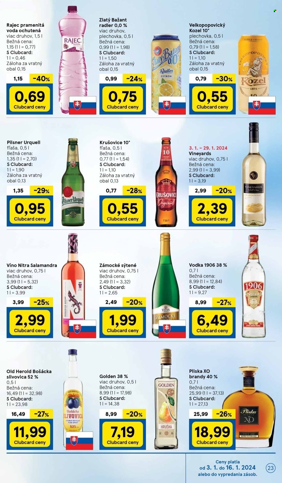 Leták TESCO - 3.1.2024 - 9.1.2024. Strana 23