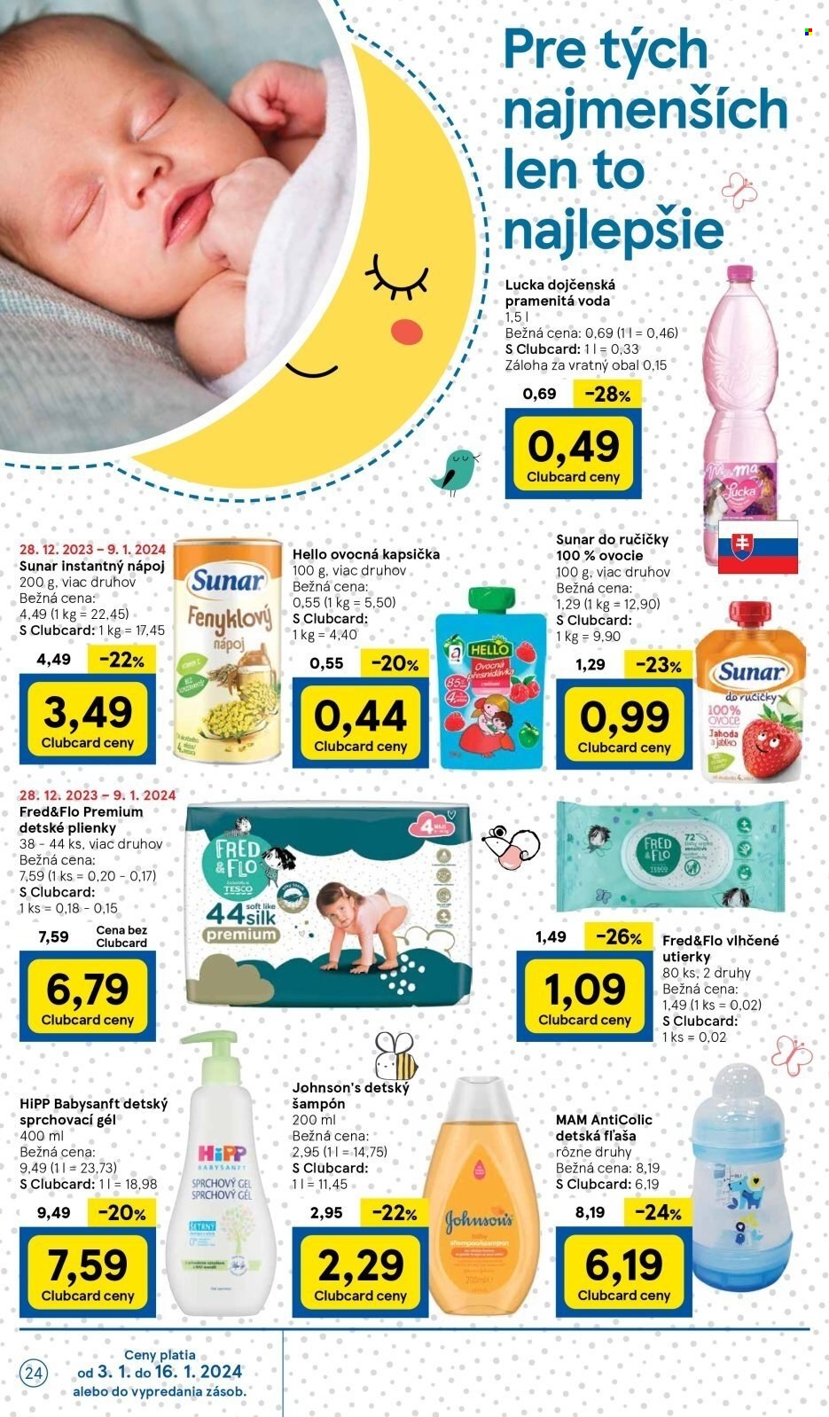 Leták TESCO - 3.1.2024 - 9.1.2024. Strana 24
