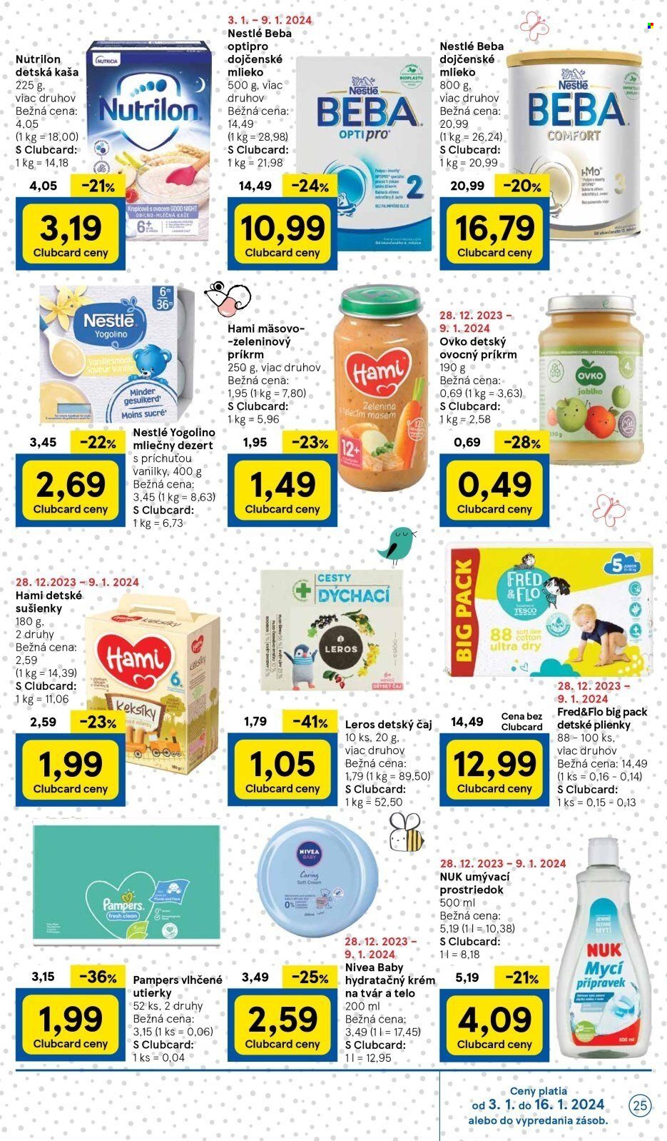 Leták TESCO - 3.1.2024 - 9.1.2024. Strana 25