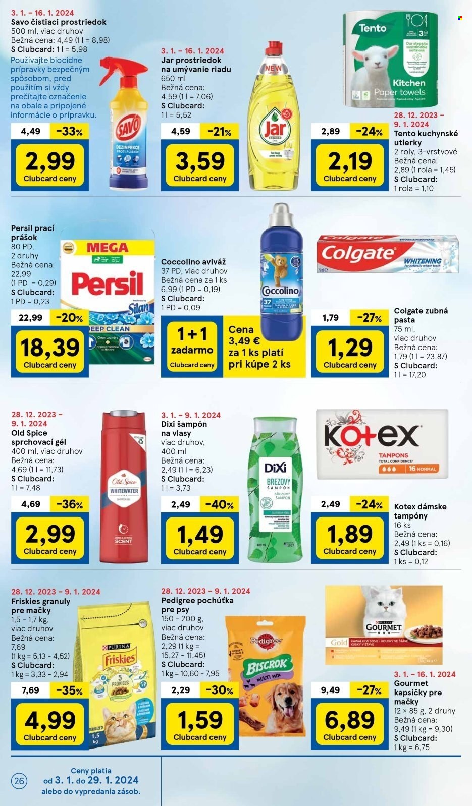 Leták TESCO - 3.1.2024 - 9.1.2024. Strana 26