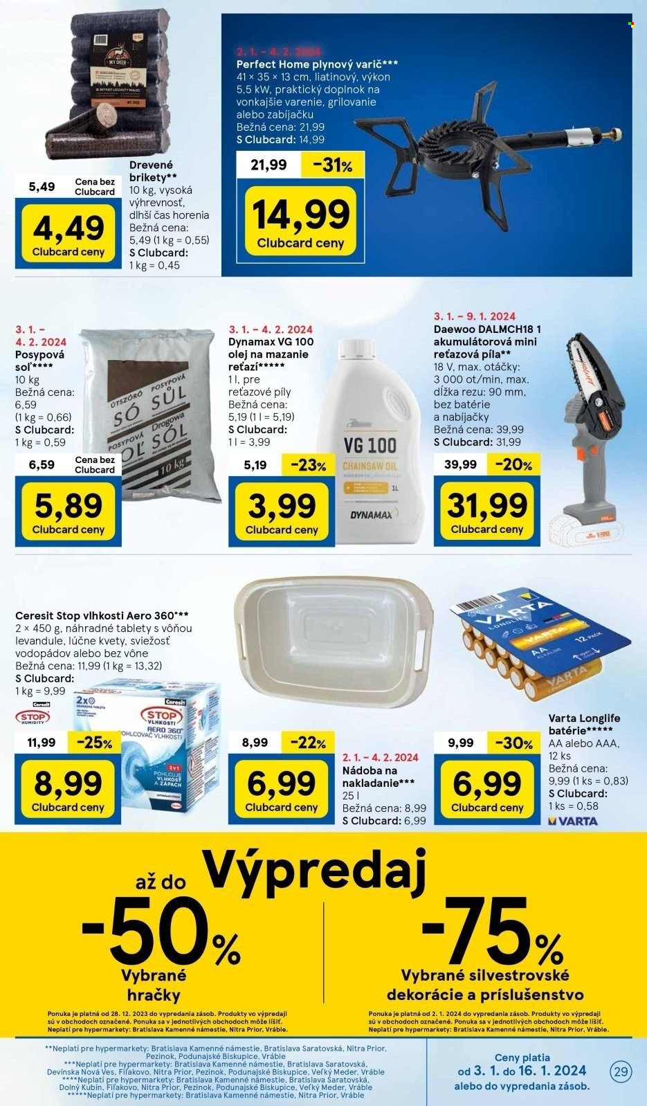 Leták TESCO - 3.1.2024 - 9.1.2024. Strana 29