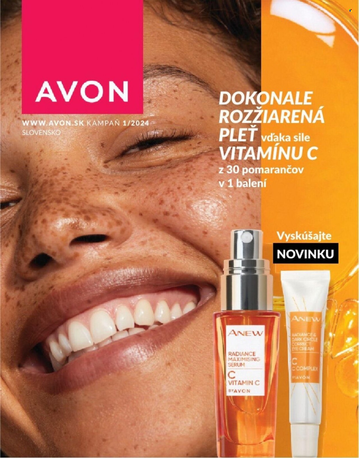 Leták Avon - 1.1.2024 - 31.1.2024. Strana 1