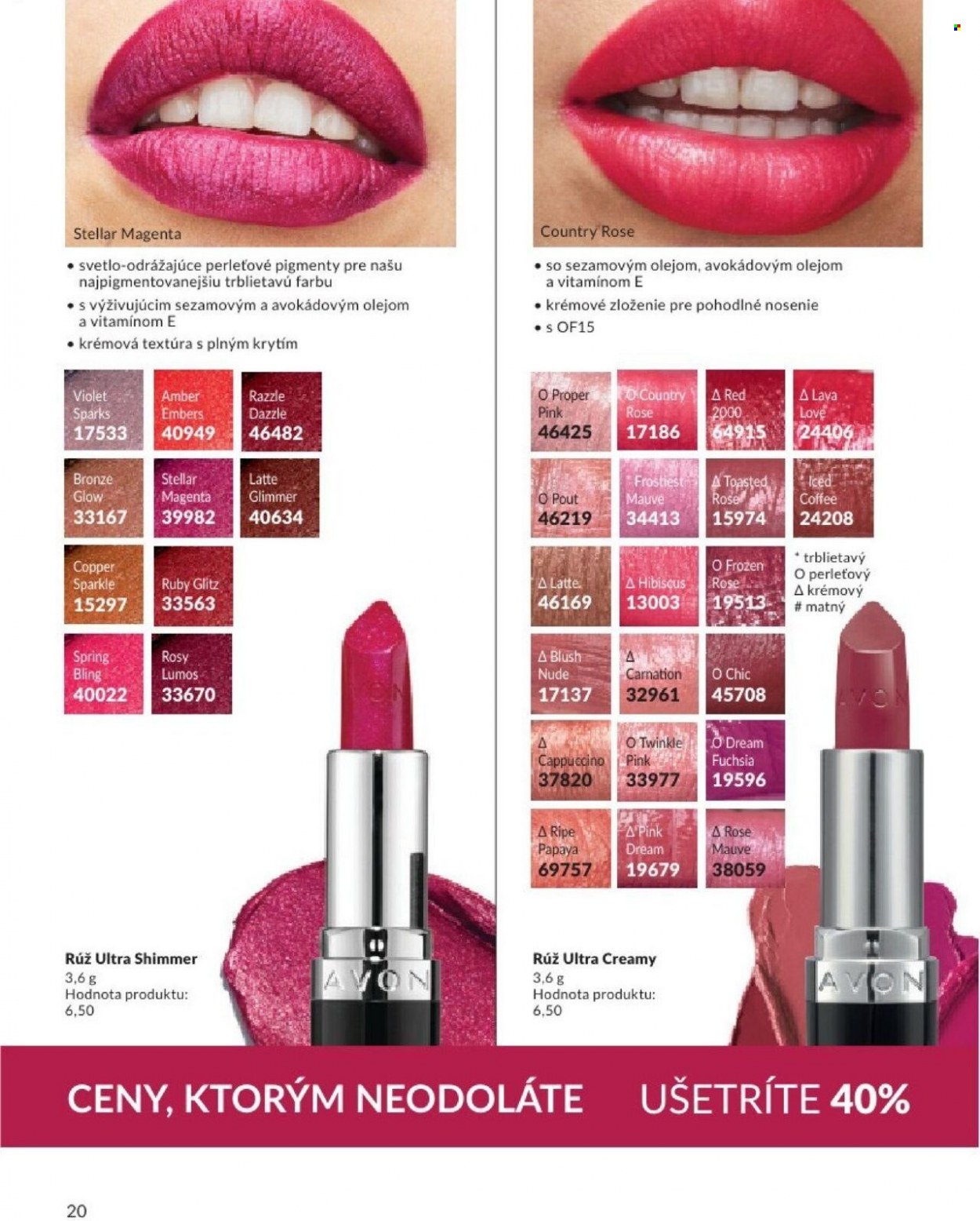 Leták Avon - 1.1.2024 - 31.1.2024. Strana 20
