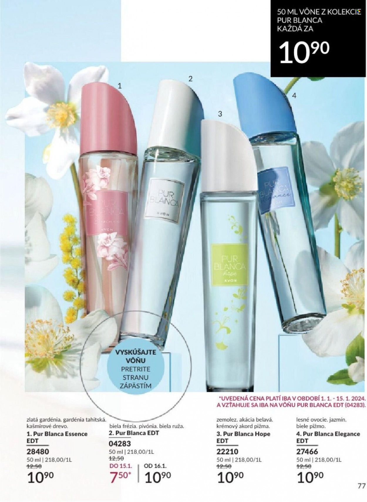 Leták Avon - 1.1.2024 - 31.1.2024. Strana 77