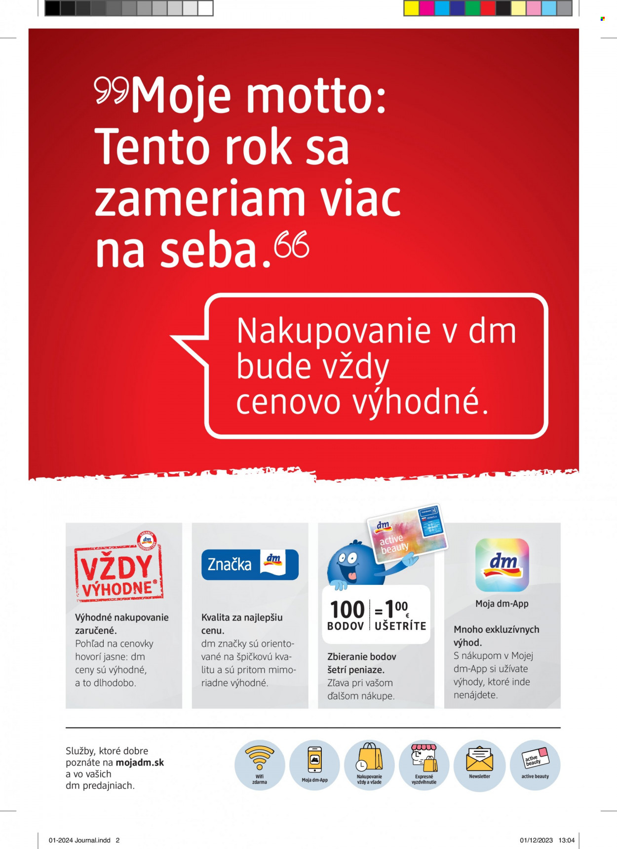 Leták dm drogerie - 1.1.2024 - 31.1.2024. Strana 2