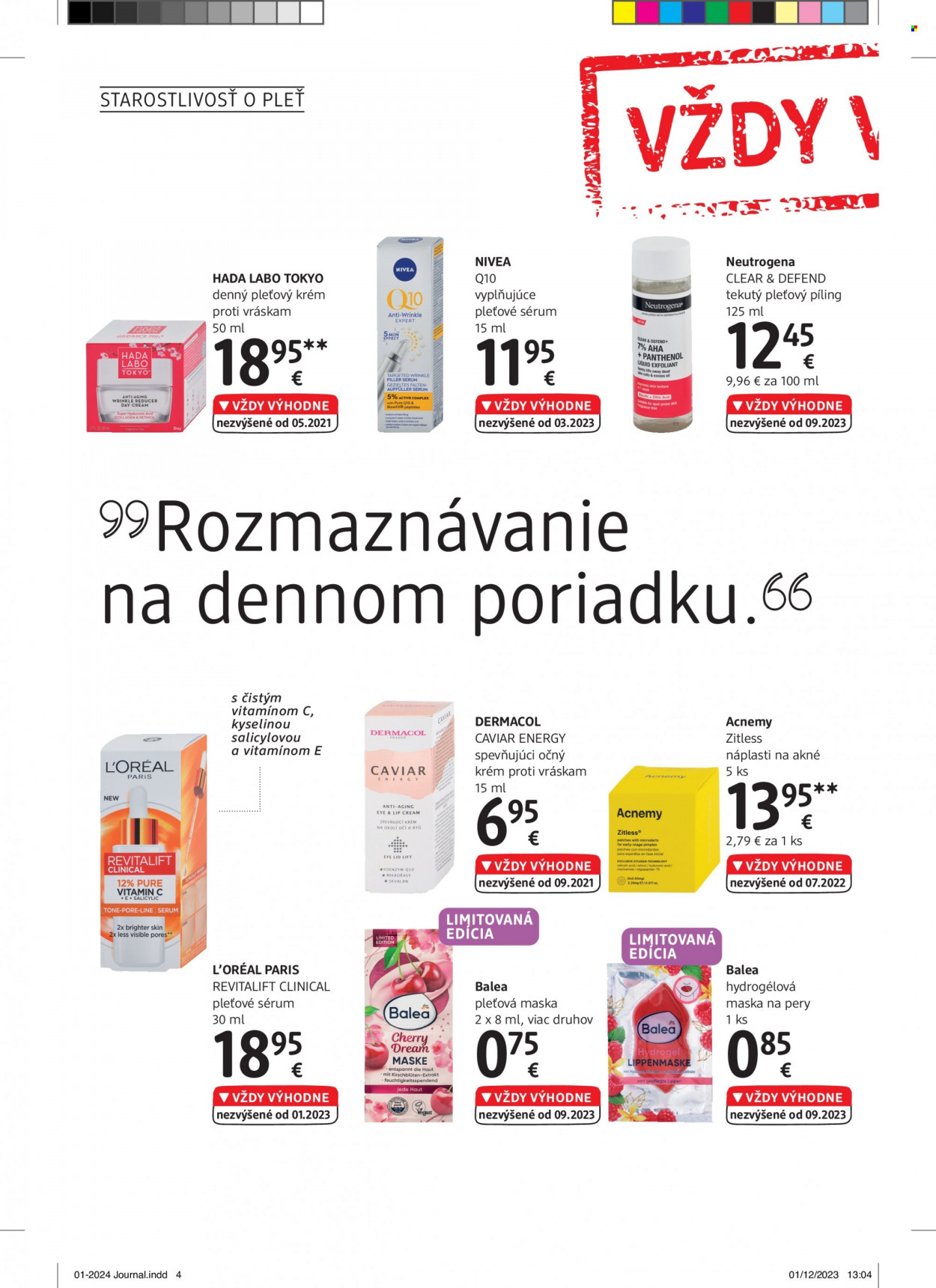 Leták dm drogerie - 1.1.2024 - 31.1.2024. Strana 4