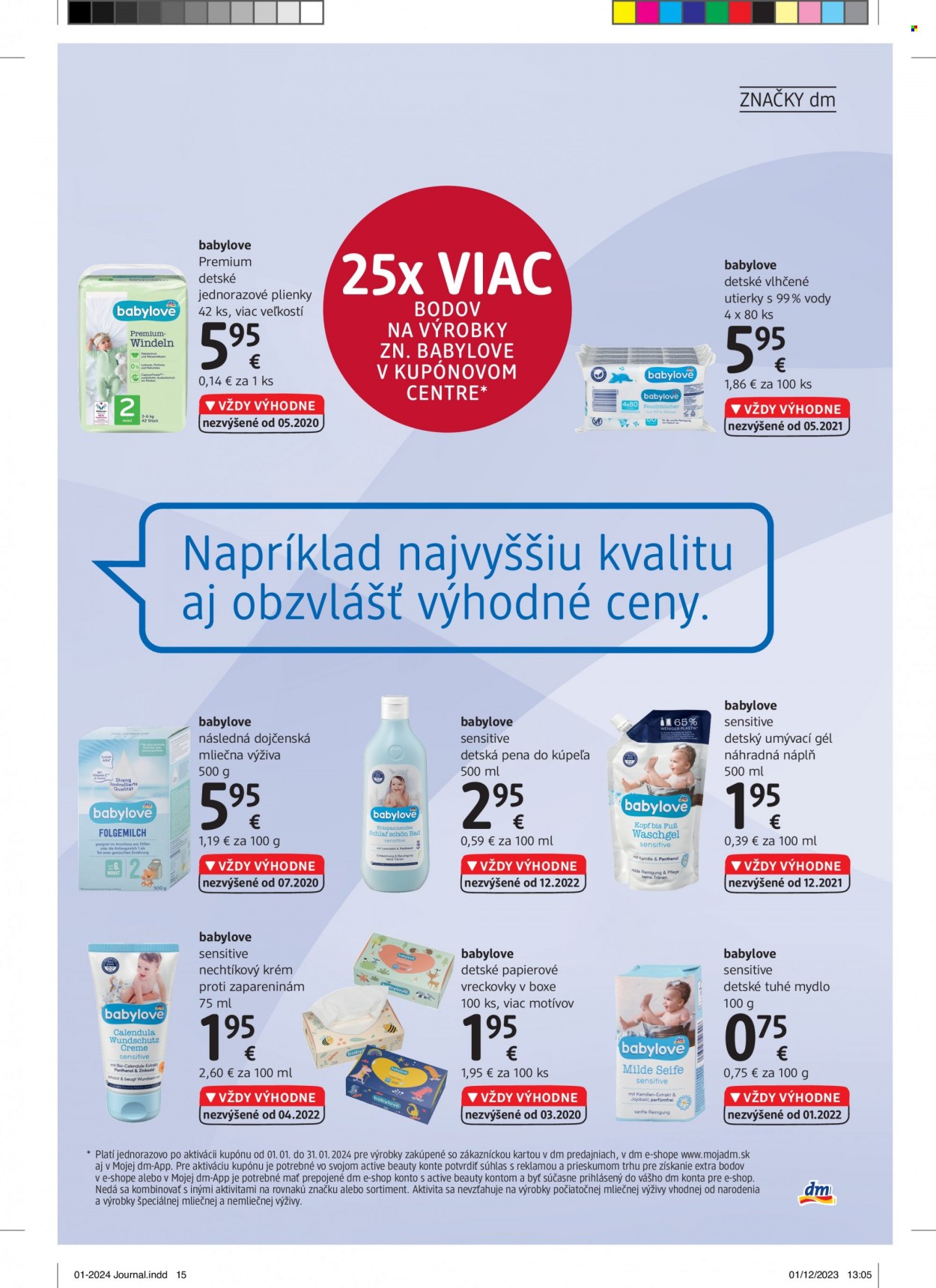 Leták dm drogerie - 1.1.2024 - 31.1.2024. Strana 15