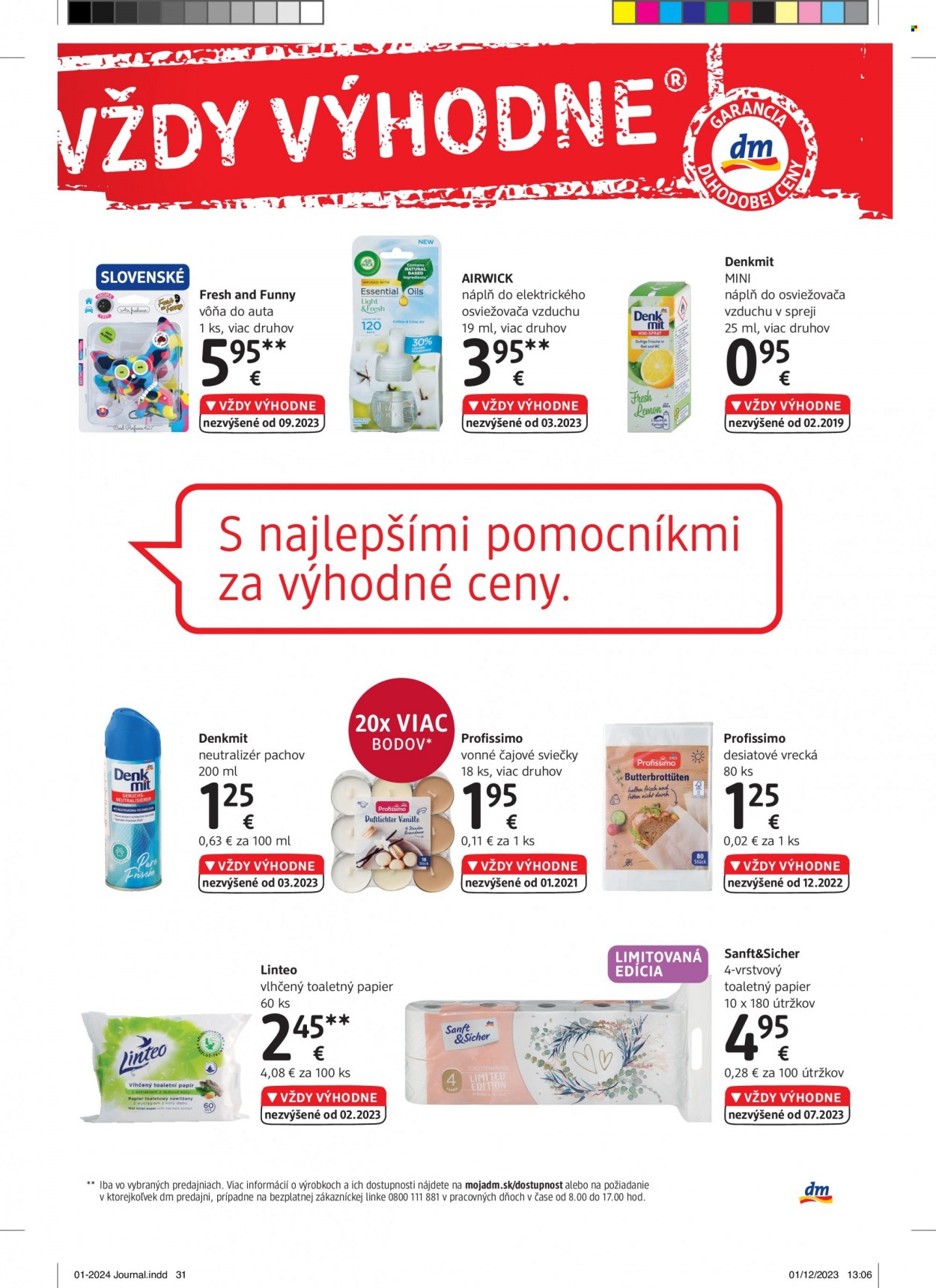Leták dm drogerie - 1.1.2024 - 31.1.2024. Strana 31