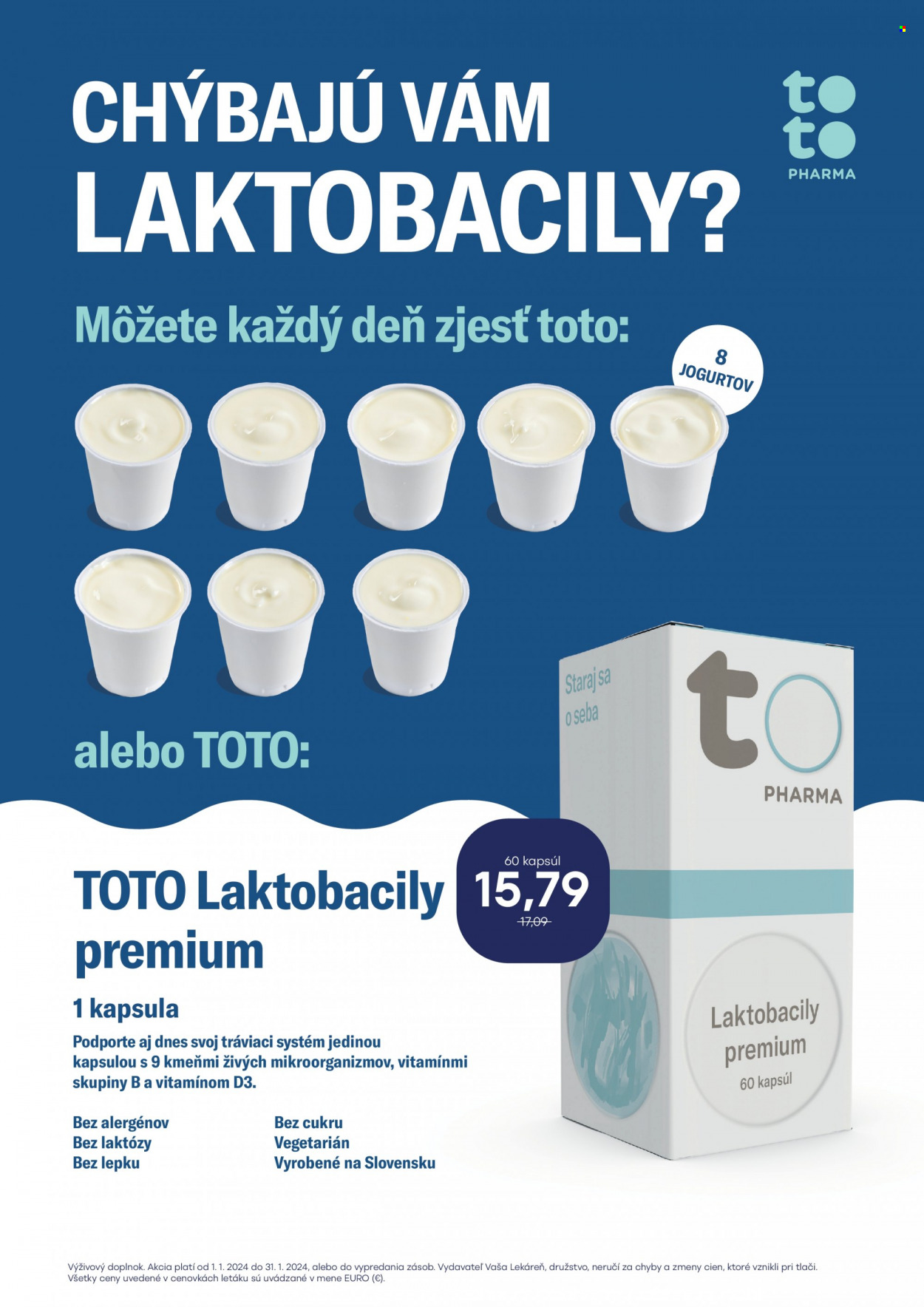 Leták Vaša lekáreň - 1.1.2024 - 31.1.2024. Strana 12