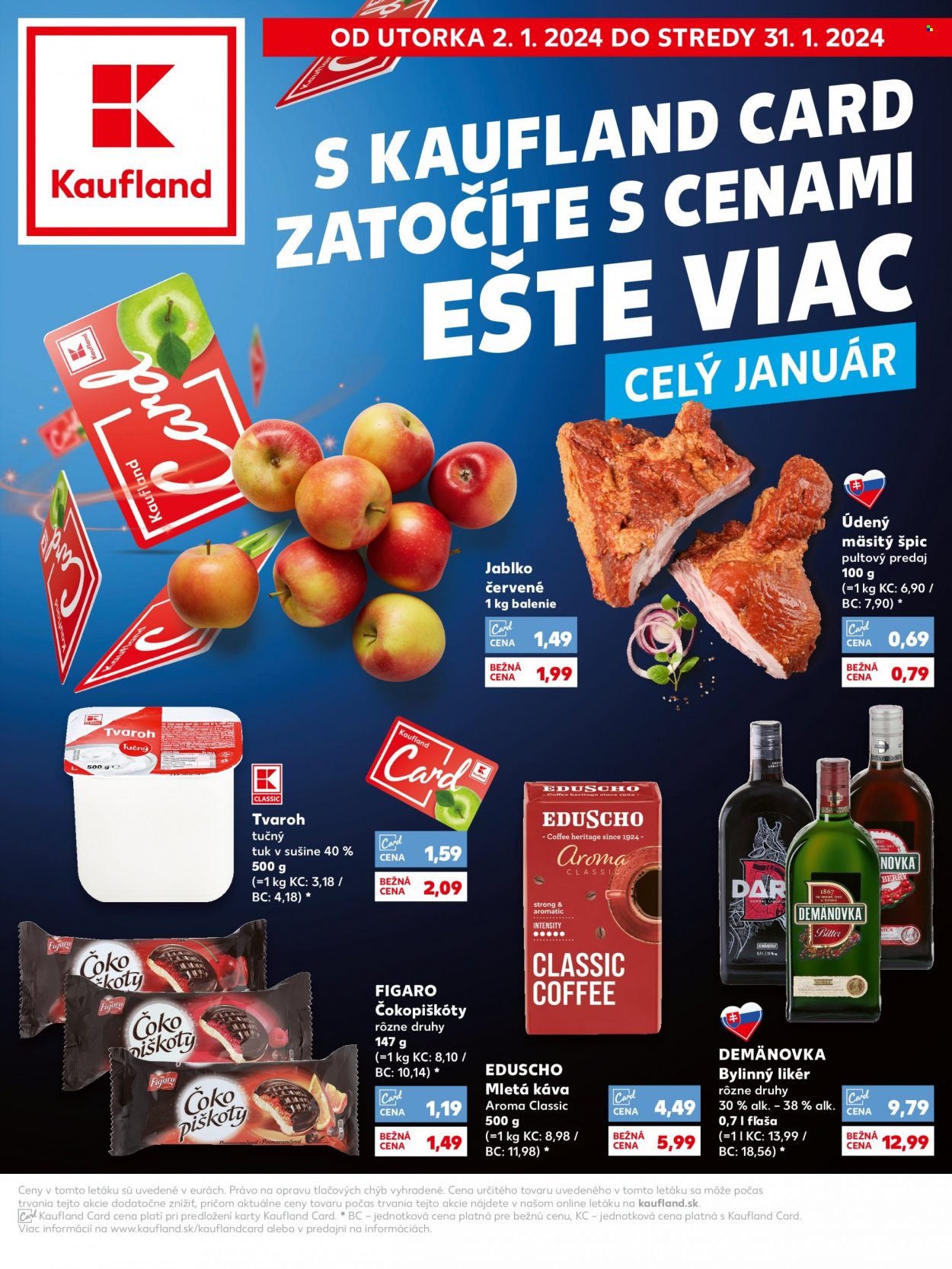Leták Kaufland - 2.1.2024 - 31.1.2024. Strana 1
