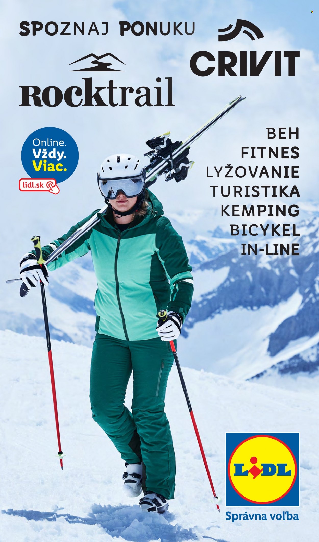 Leták Lidl. Strana 1