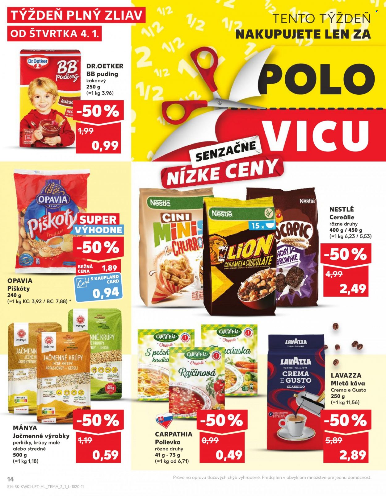 Leták Kaufland - 4.1.2024 - 10.1.2024. Strana 14