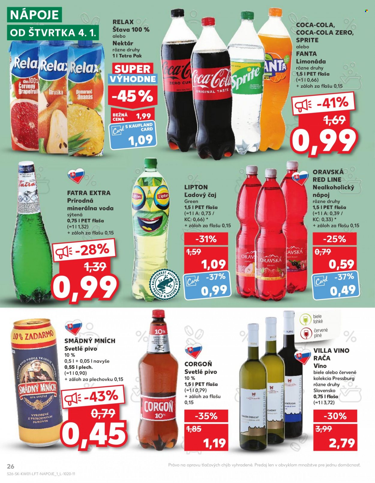 Leták Kaufland - 4.1.2024 - 10.1.2024. Strana 26