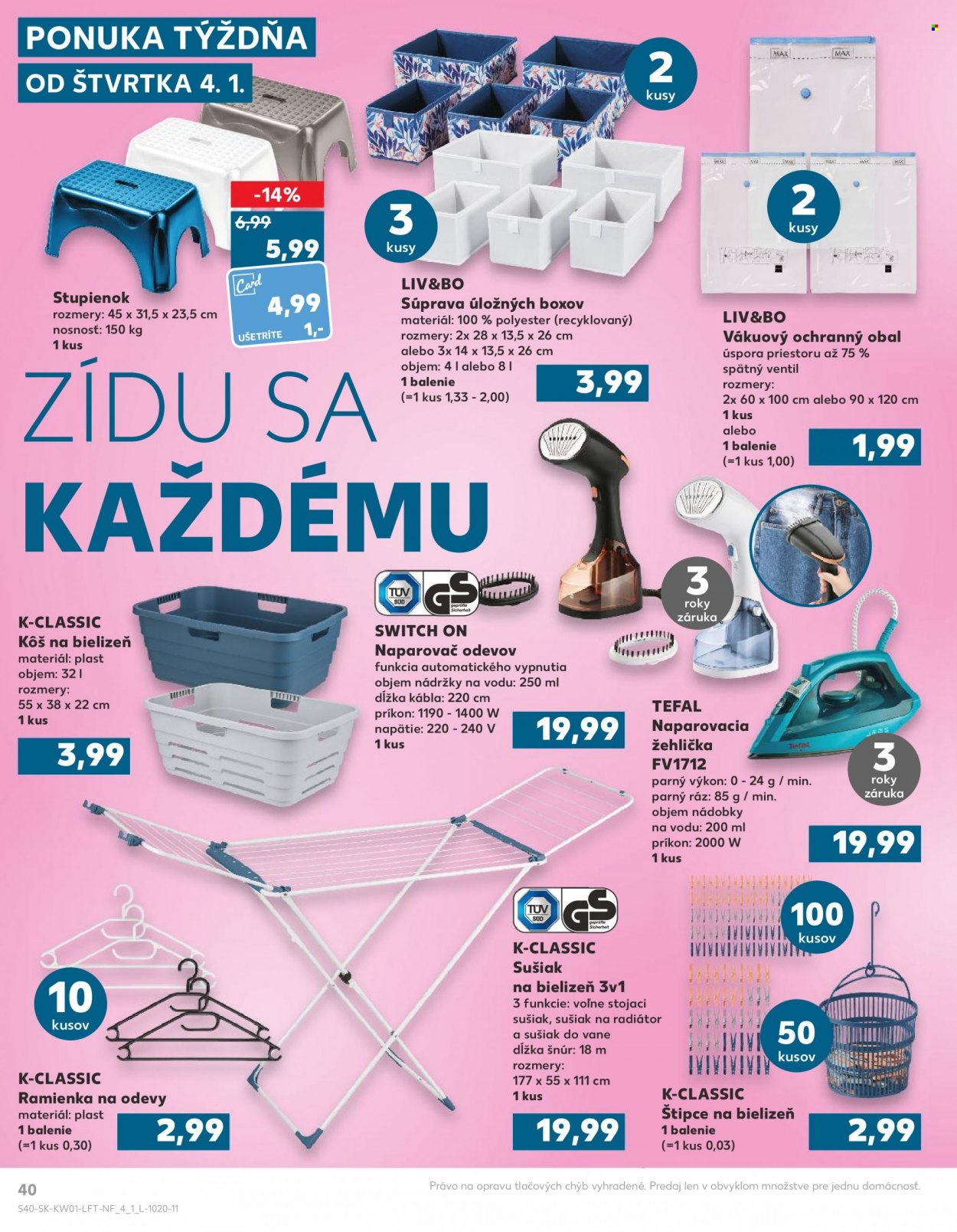 Leták Kaufland - 4.1.2024 - 10.1.2024. Strana 40
