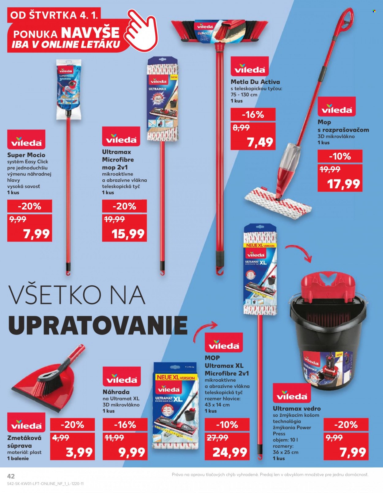 Leták Kaufland - 4.1.2024 - 10.1.2024. Strana 42