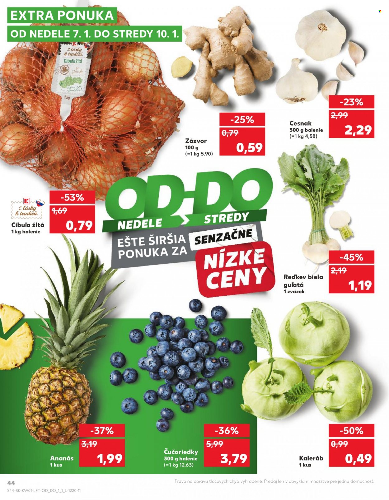 Leták Kaufland - 4.1.2024 - 10.1.2024. Strana 44