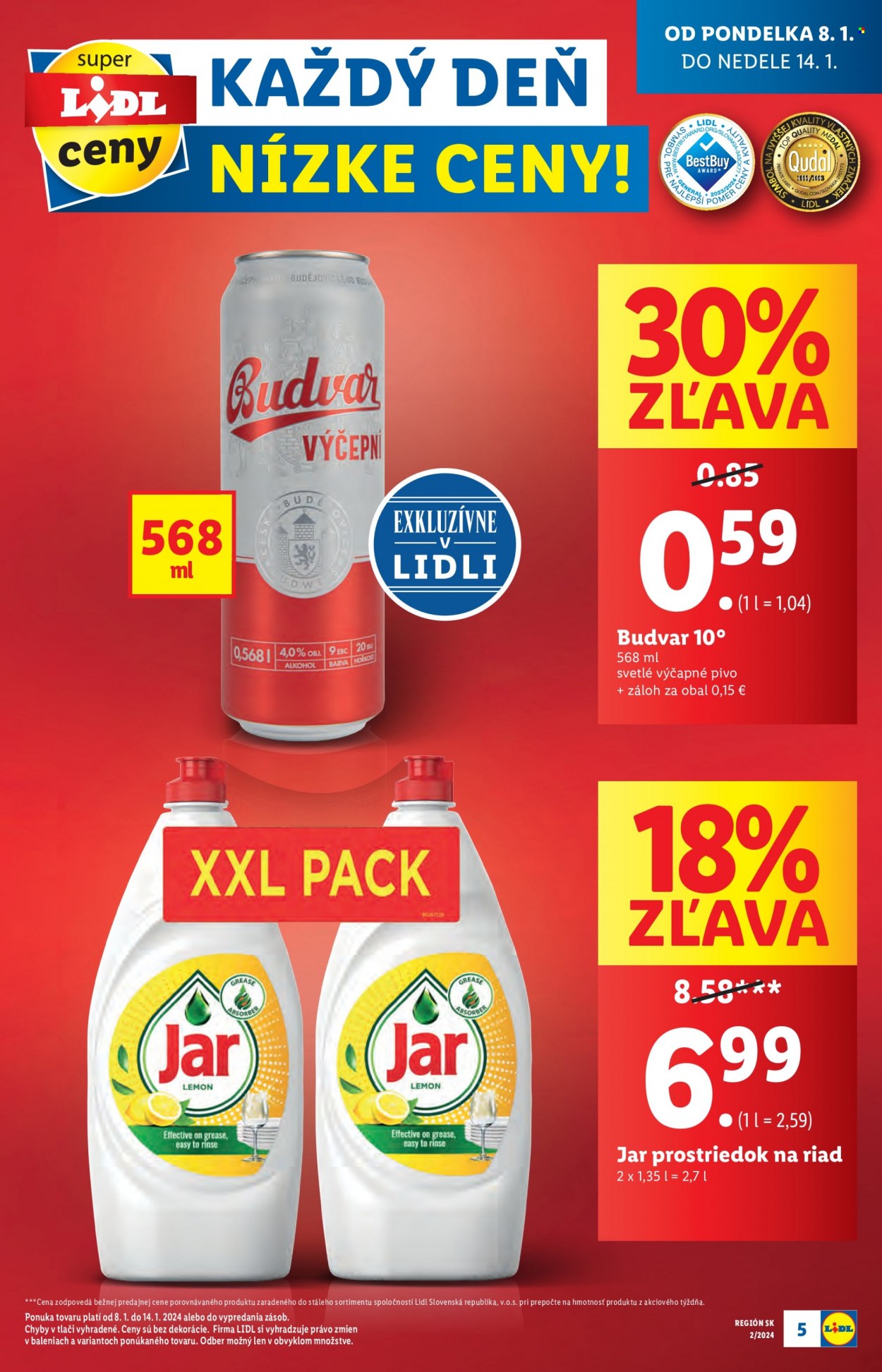 Leták Lidl - 8.1.2024 - 14.1.2024. Strana 6