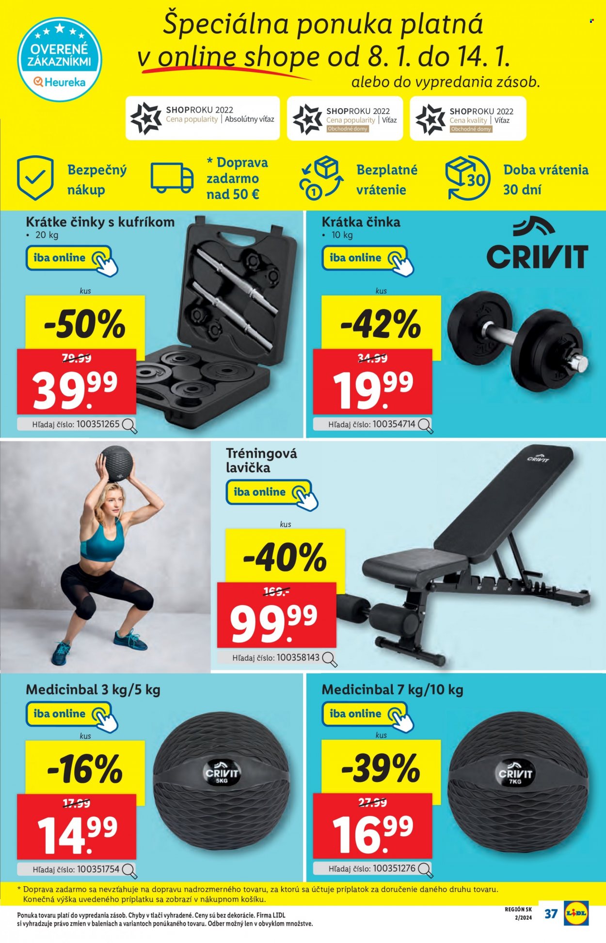 Leták Lidl - 8.1.2024 - 14.1.2024. Strana 45
