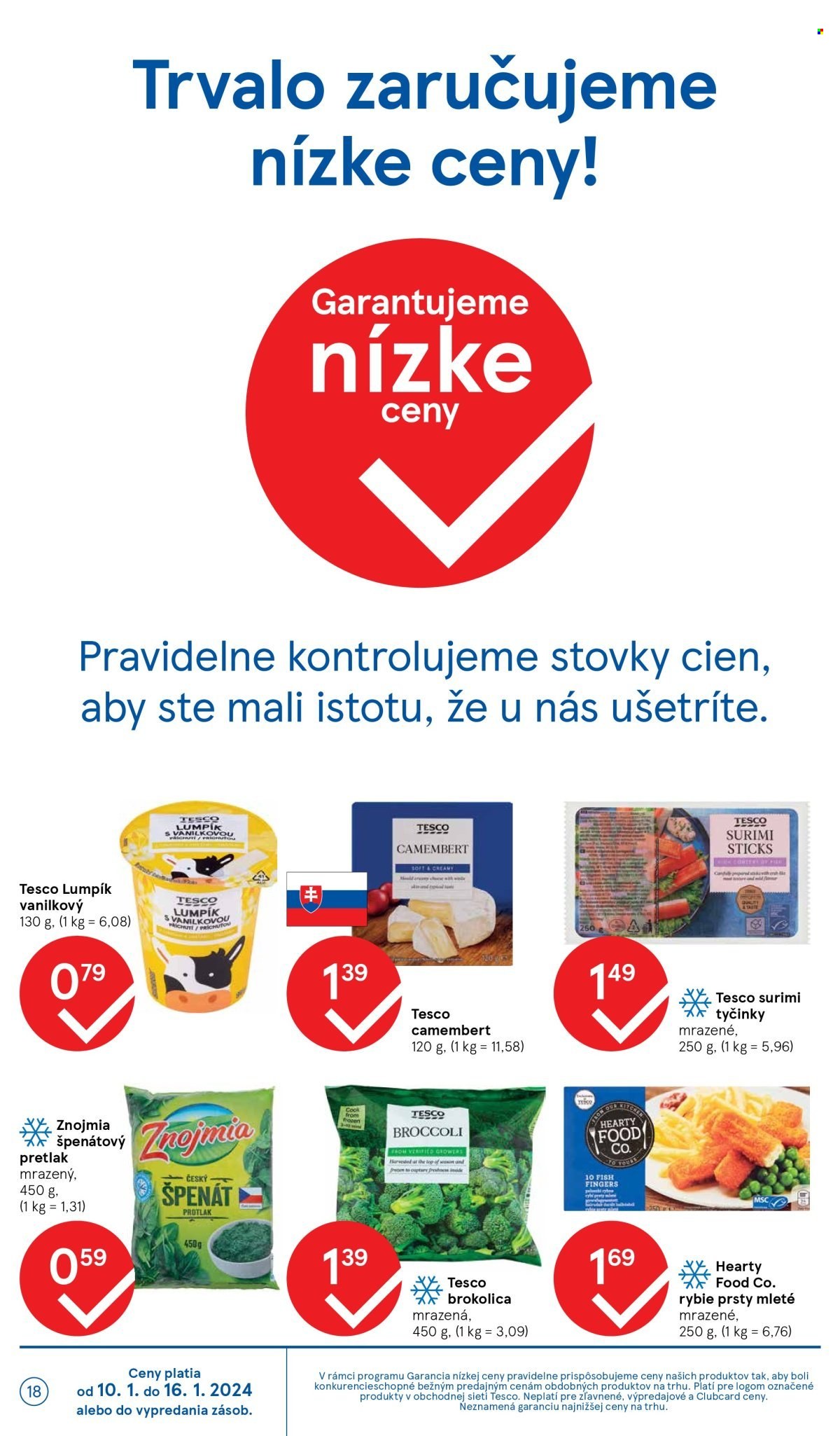 Leták TESCO - 10.1.2024 - 16.1.2024. Strana 18