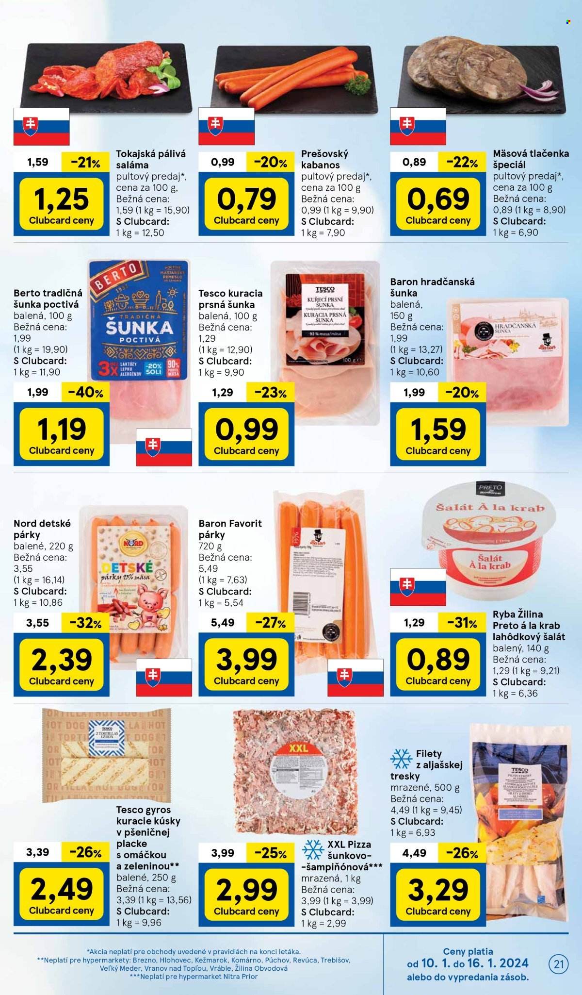 Leták TESCO - 10.1.2024 - 16.1.2024. Strana 21