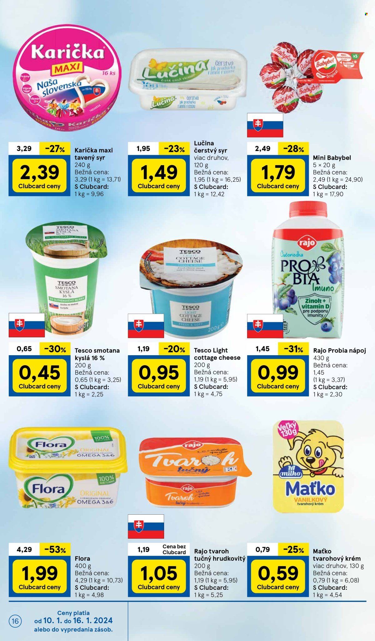 Leták TESCO supermarket - 10.1.2024 - 16.1.2024. Strana 16