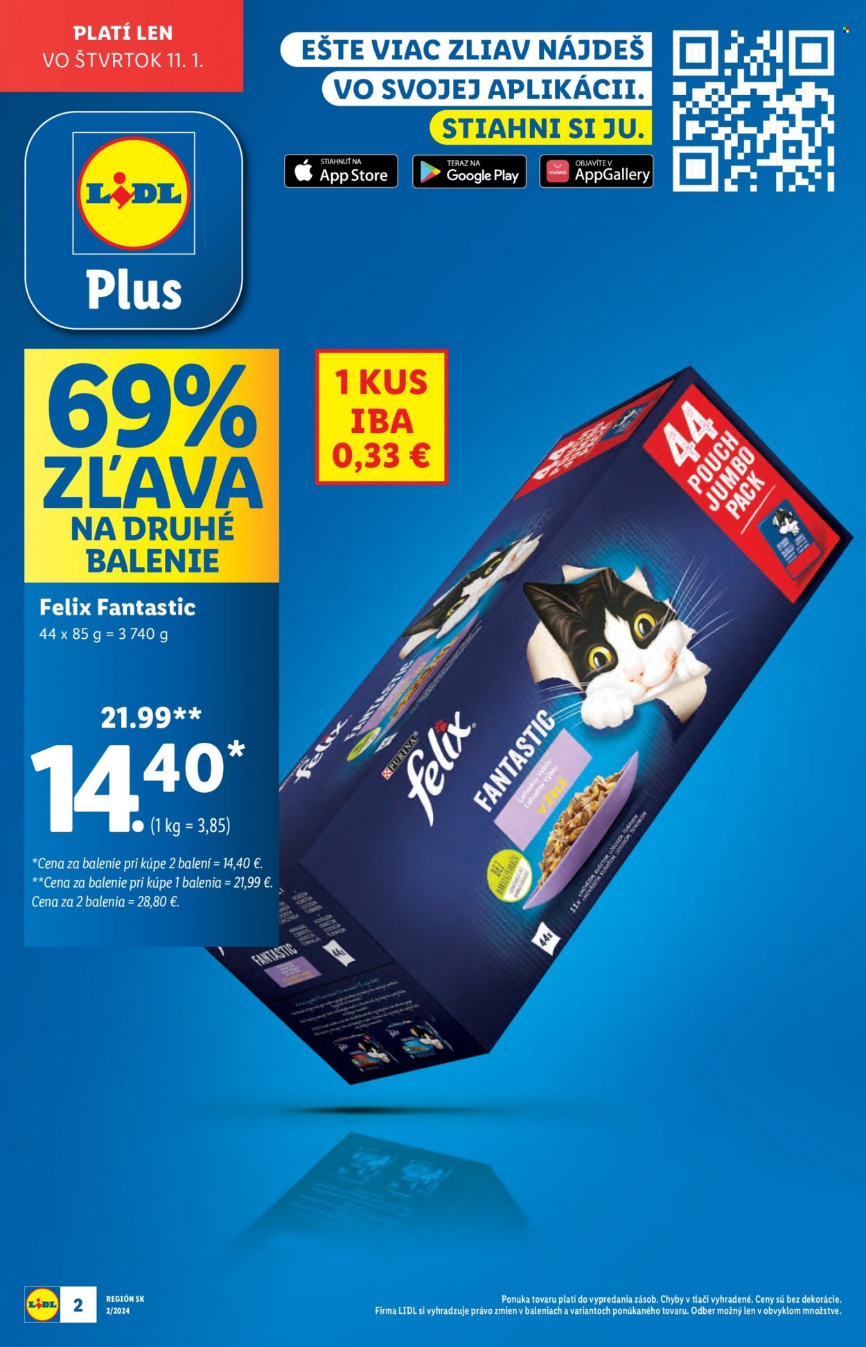 Leták Lidl - 11.1.2024 - 14.1.2024. Strana 2