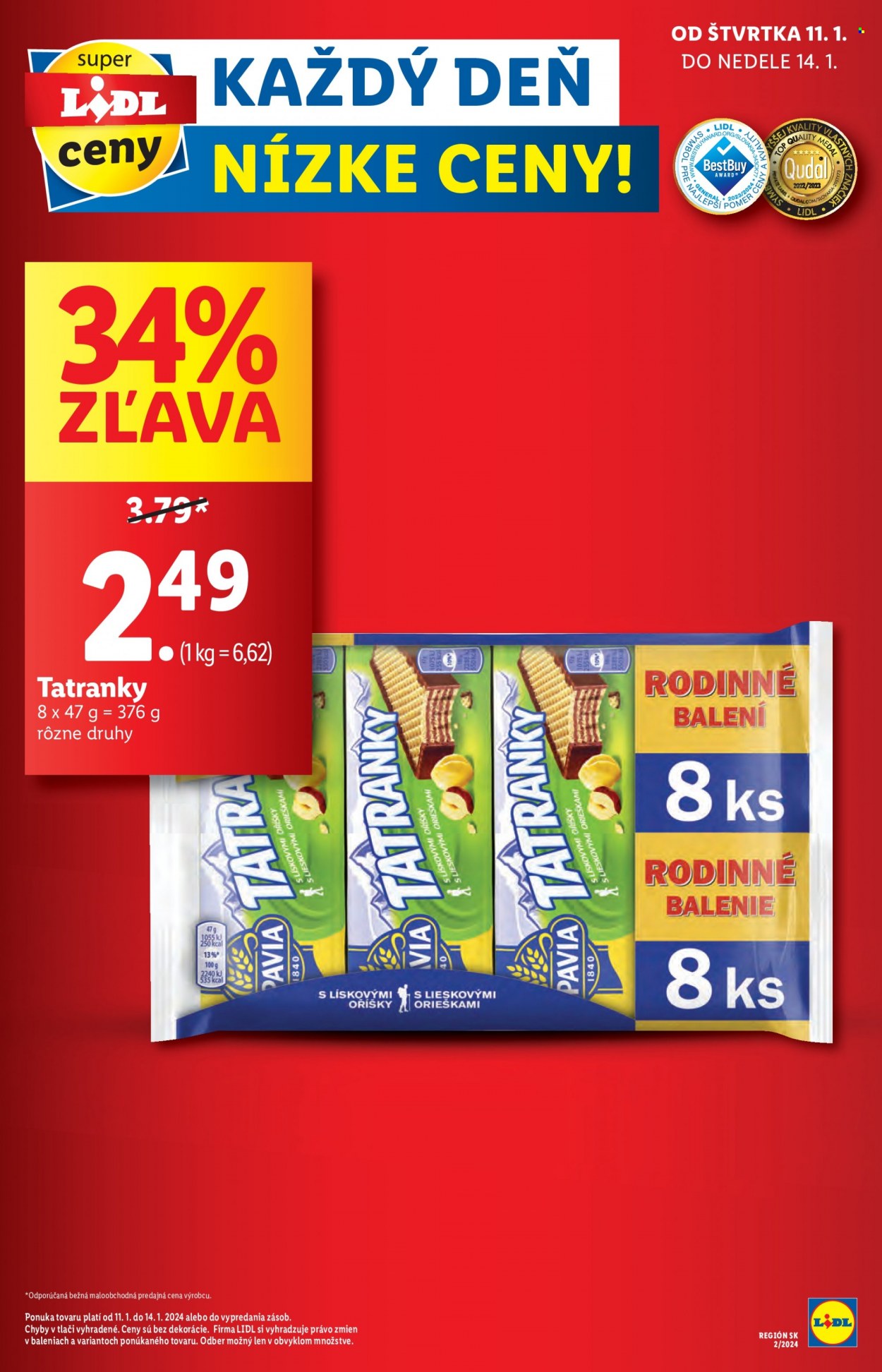 Leták Lidl - 11.1.2024 - 14.1.2024. Strana 6