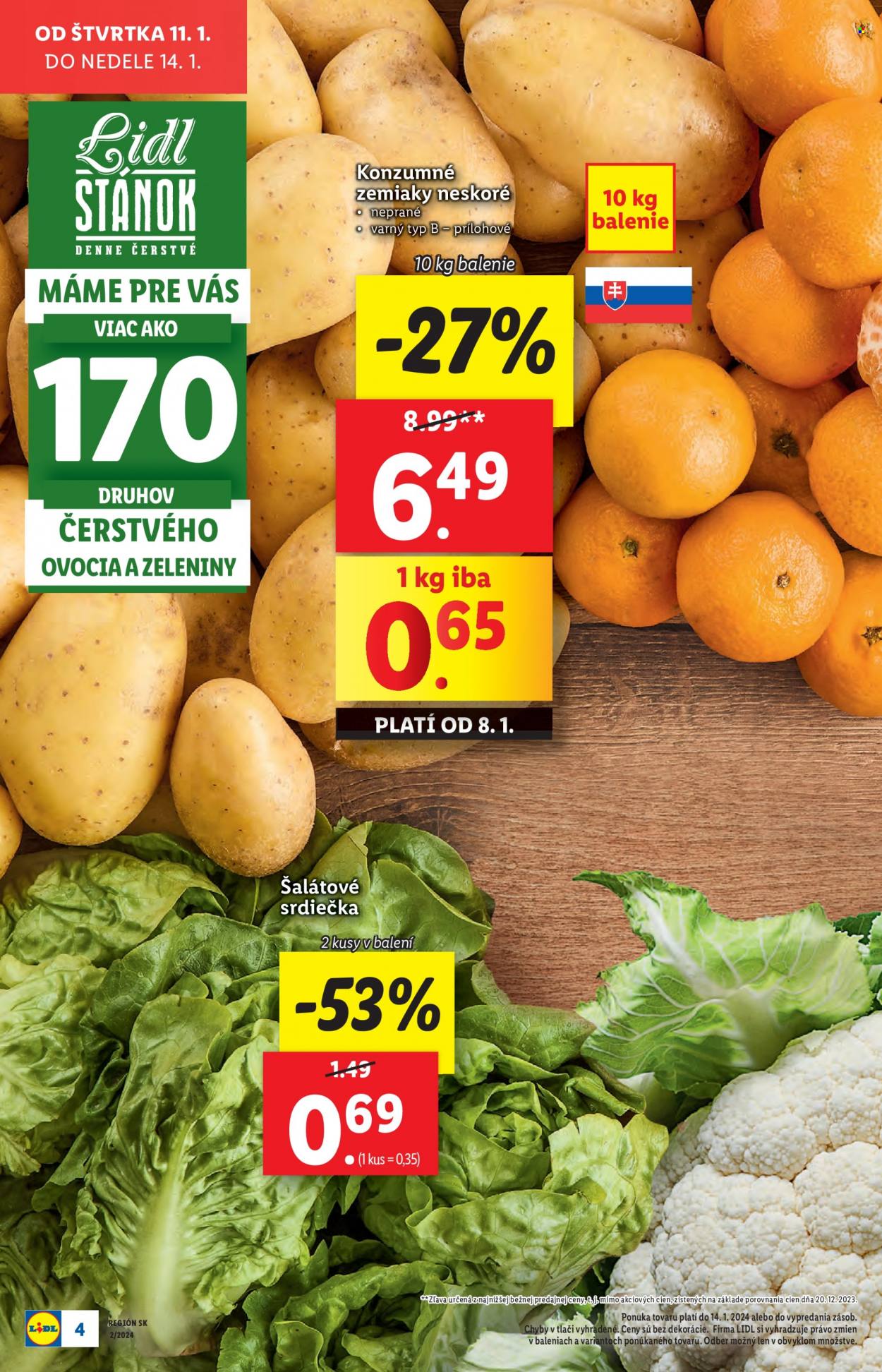 Leták Lidl - 11.1.2024 - 14.1.2024. Strana 10