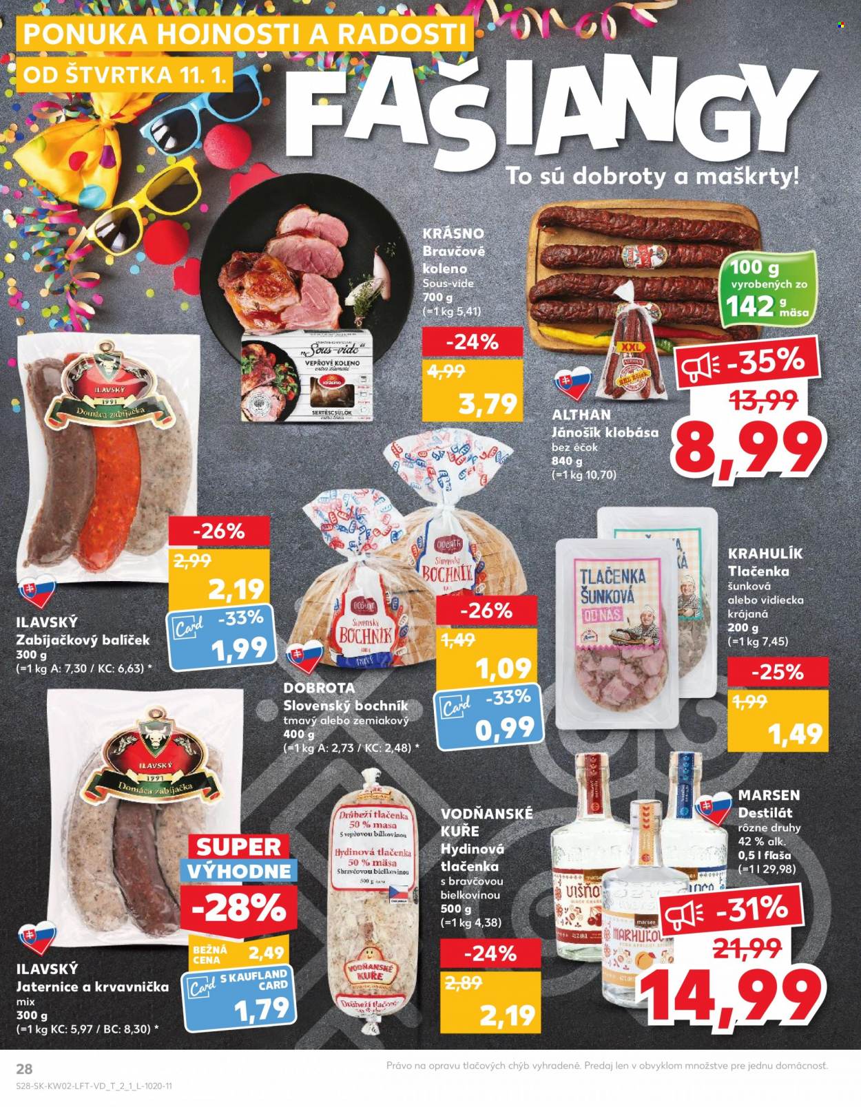 Leták Kaufland - 11.1.2024 - 17.1.2024. Strana 28