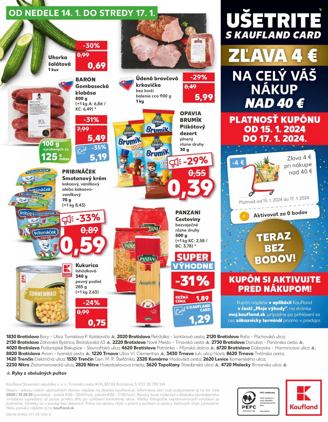 Leták Kaufland - 11.1.2024 - 17.1.2024. Strana 50